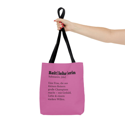 Reitlehrerin Tasche Tote Bag | Pferde Trainerin Stall Design I Geschenk