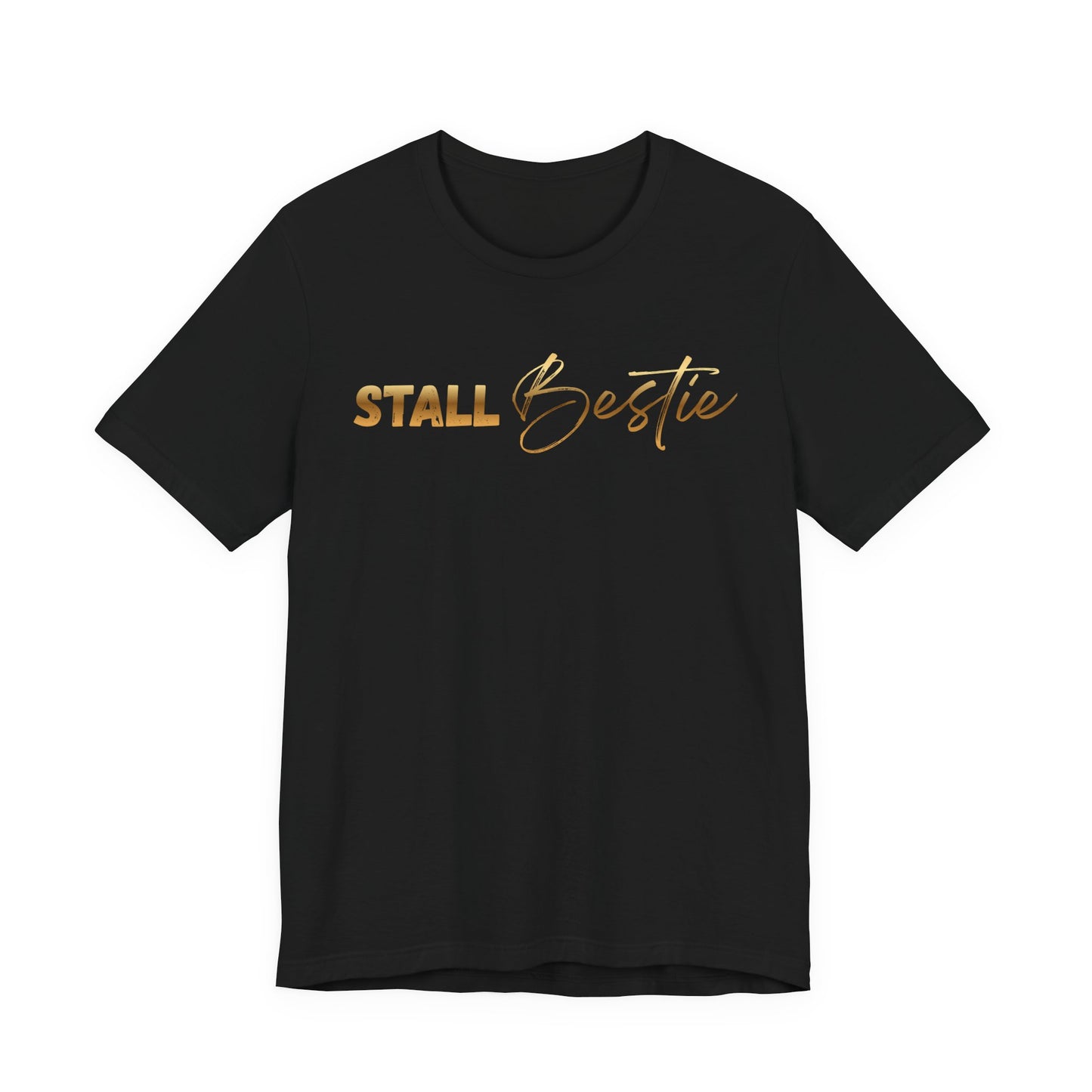 Stall Besties Damen T-Shirt – Beste Freundin im Reitstall | Pferde Liebe Statement | Reitsport Outfit