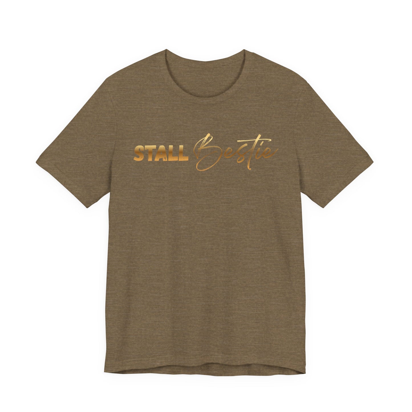 Stall Besties Damen T-Shirt – Beste Freundin im Reitstall | Pferde Liebe Statement | Reitsport Outfit