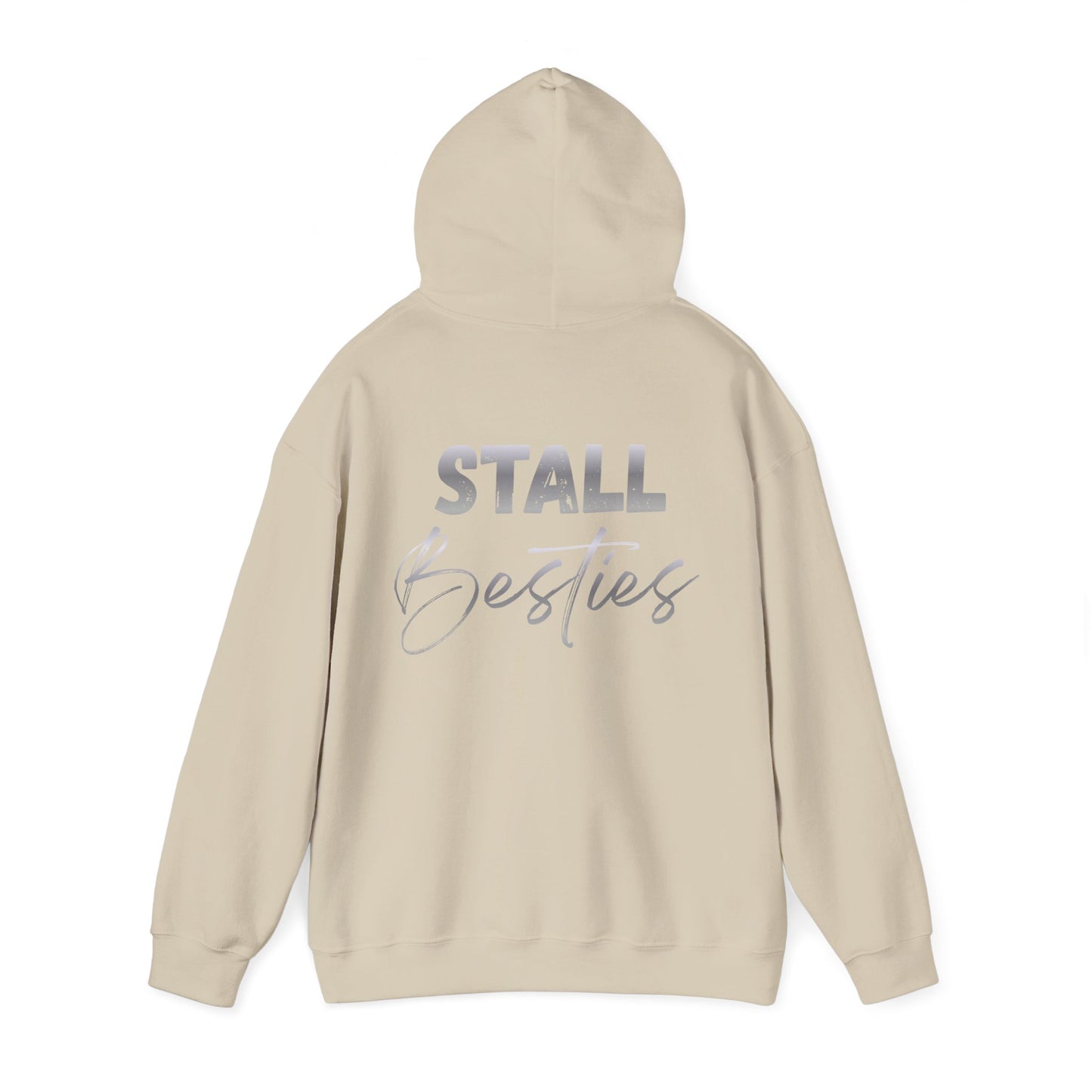 Stall Besties Hoodie — Cute Matching BFF Horse Stall Crewneck
