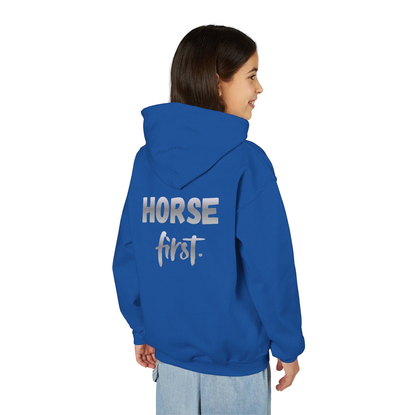 Horse First Kinder-Hoodie – Für kleine Pferdefans
