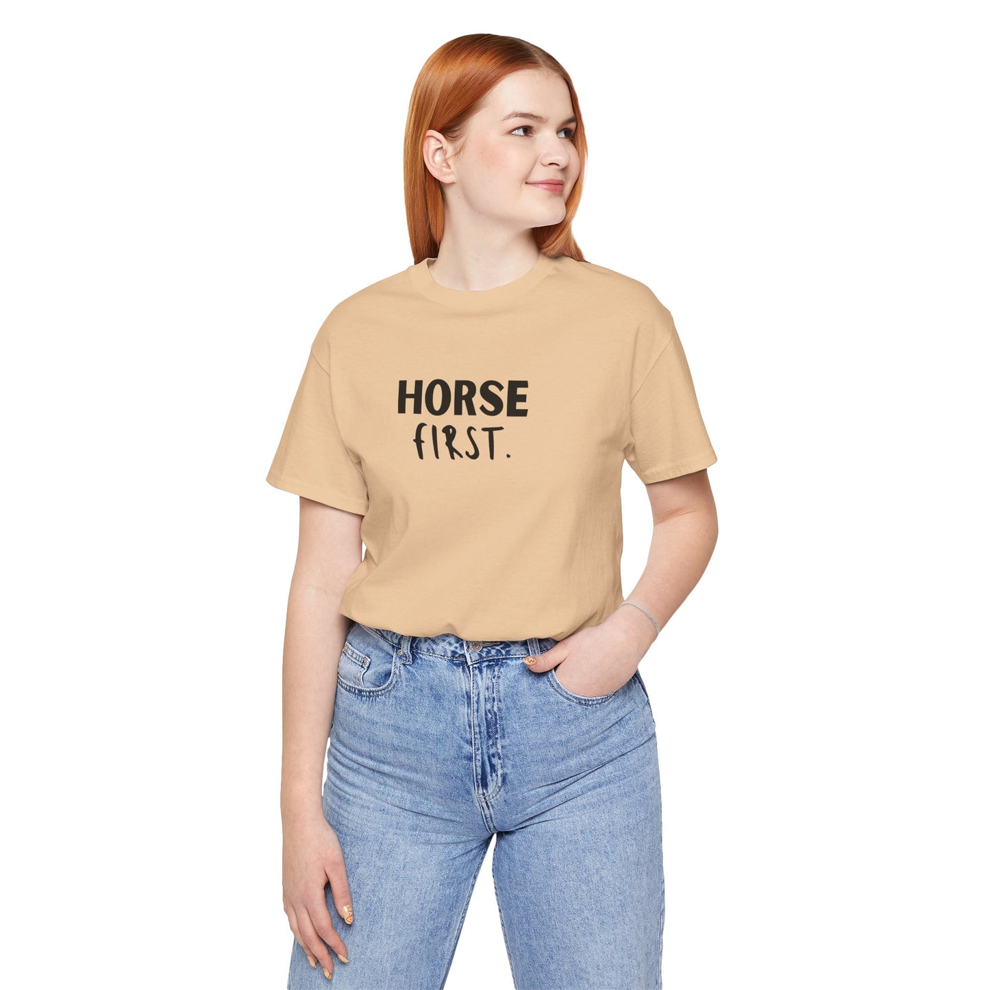 Horse First T-Shirt für Damen – Dein Herz schlägt für dein Pferd