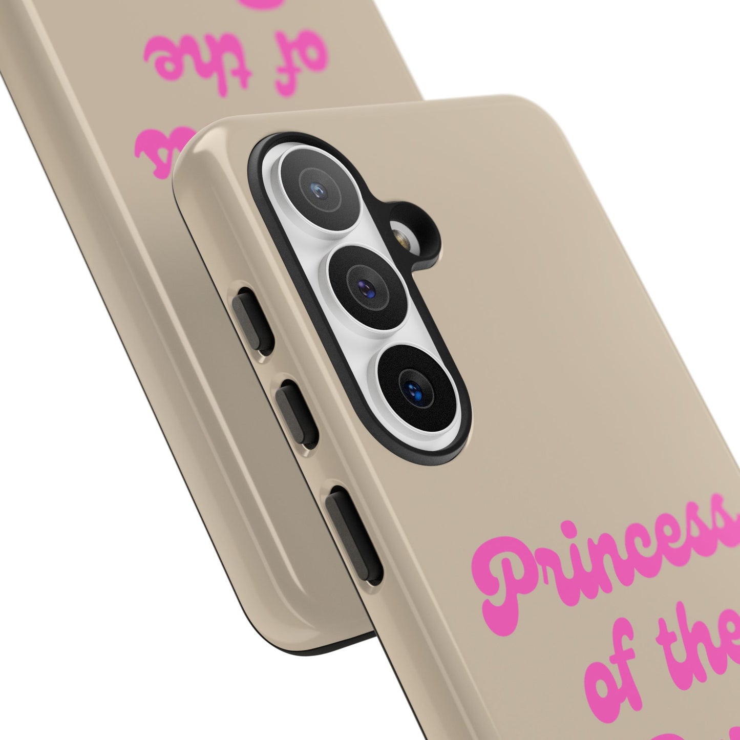 Phone Case — "Princess of the Barn" Pink Script Protective Tough Case