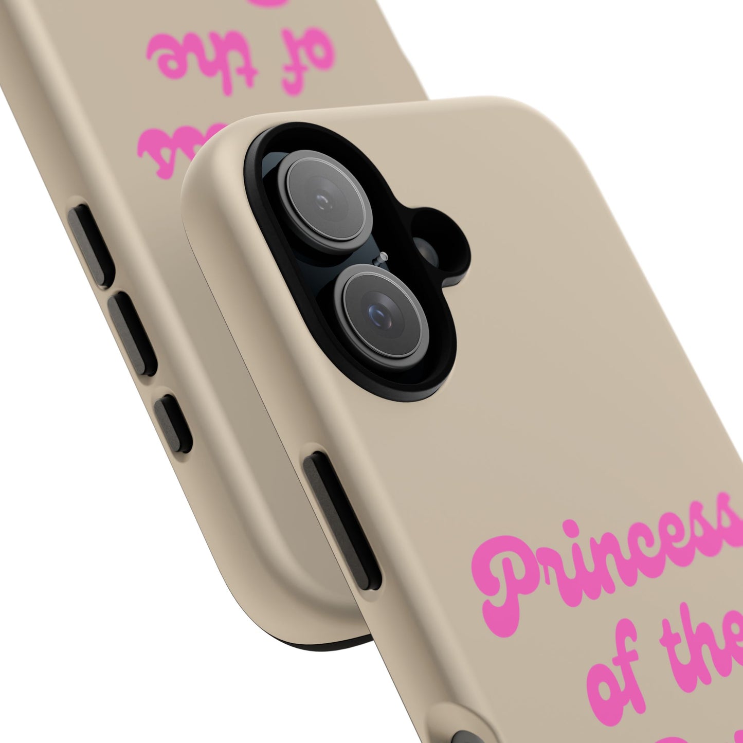 Phone Case — "Princess of the Barn" Pink Script Protective Tough Case