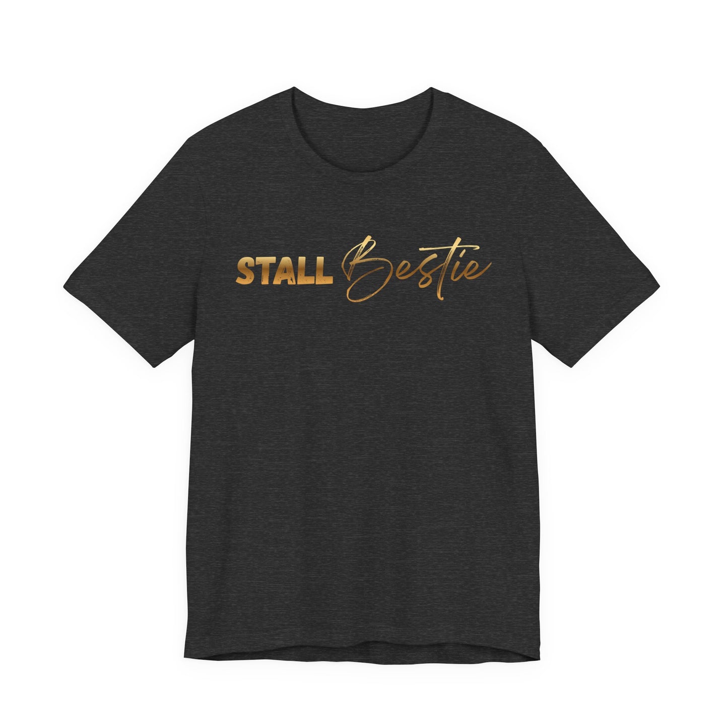 Stall Besties Damen T-Shirt – Beste Freundin im Reitstall | Pferde Liebe Statement | Reitsport Outfit