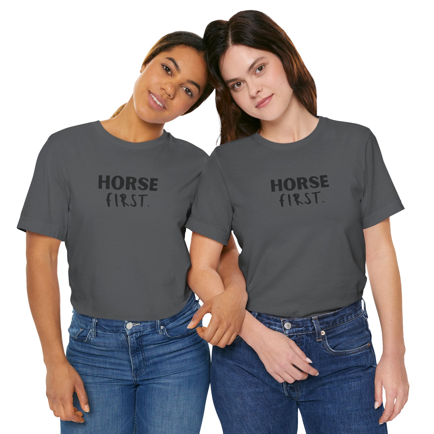 Horse First T-Shirt für Damen – Dein Herz schlägt für dein Pferd