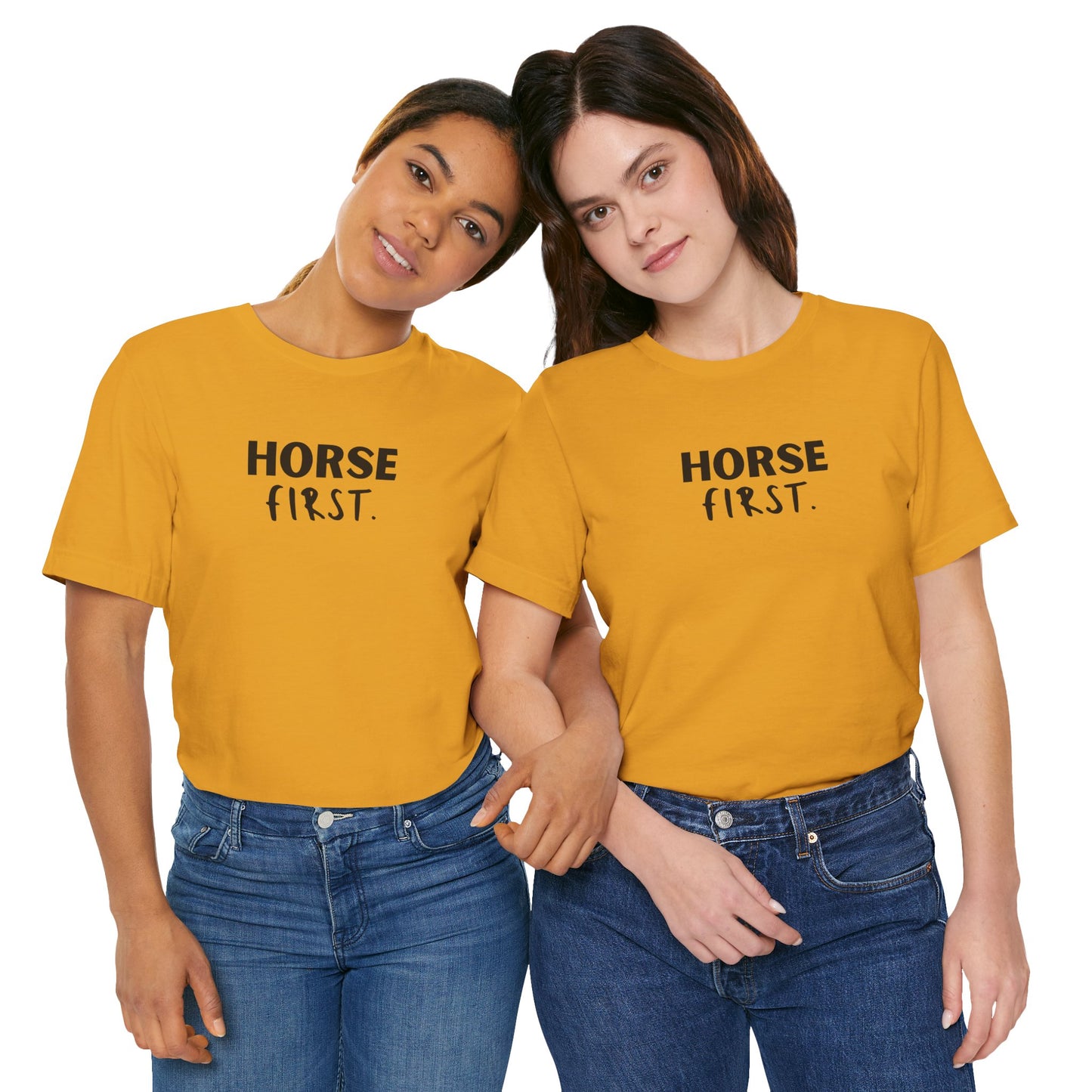 Horse First T-Shirt für Damen – Dein Herz schlägt für dein Pferd