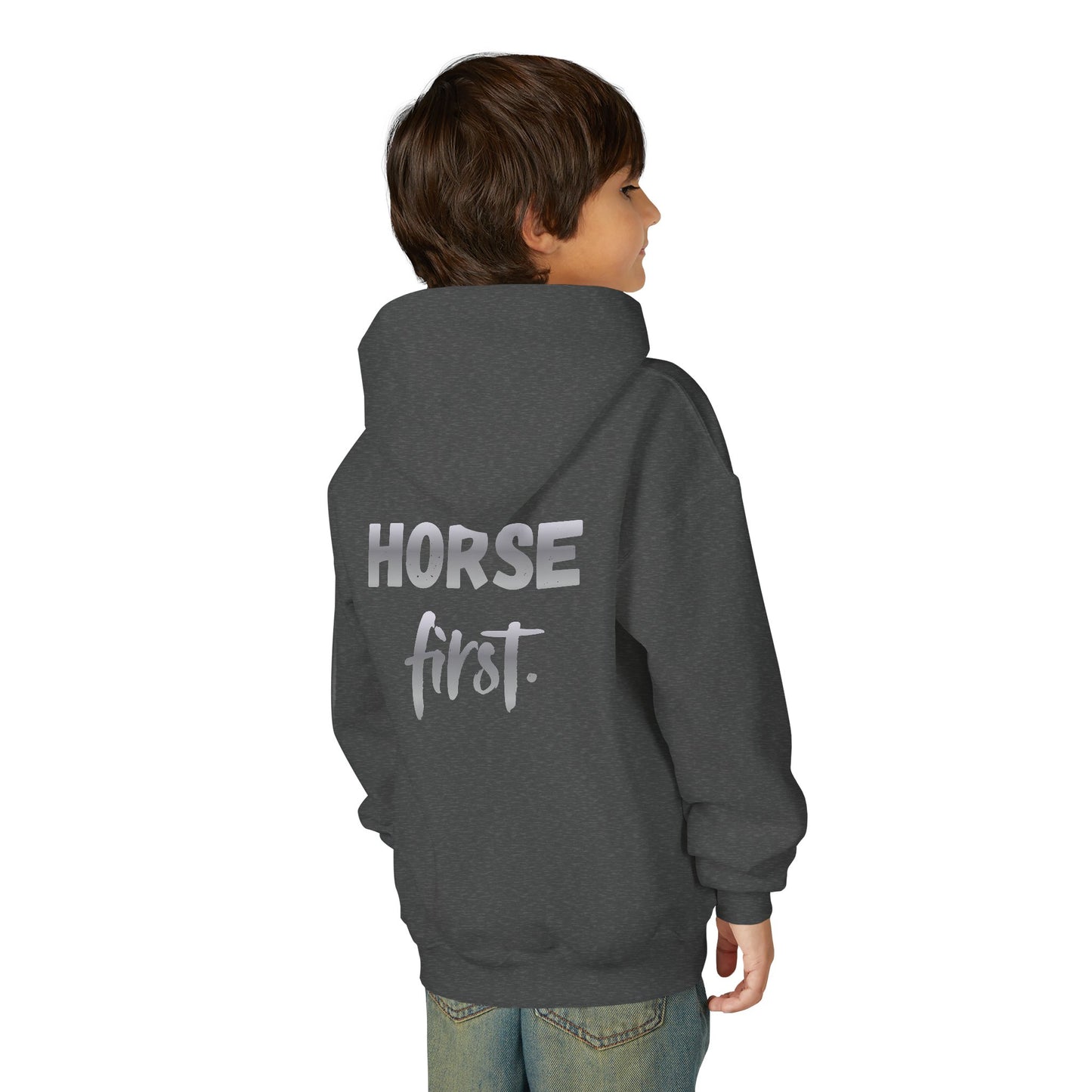 Horse First Kinder-Hoodie – Für kleine Pferdefans