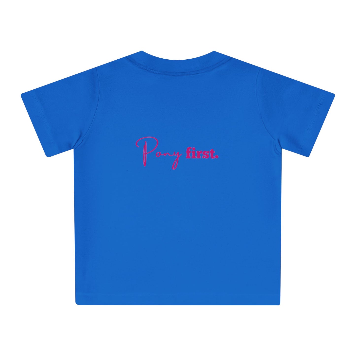 Pony First Baby T-Shirt – Pferdeliebe Shirt | Reitsport Baby Outfit | Stall Mode 2026