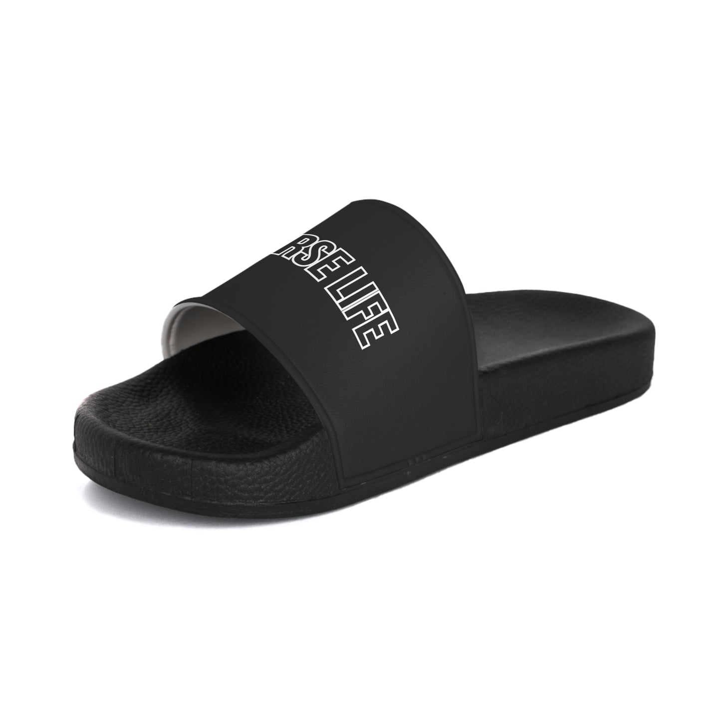 Horse Life Slides — Women's Horseback Rider Slide Sandals