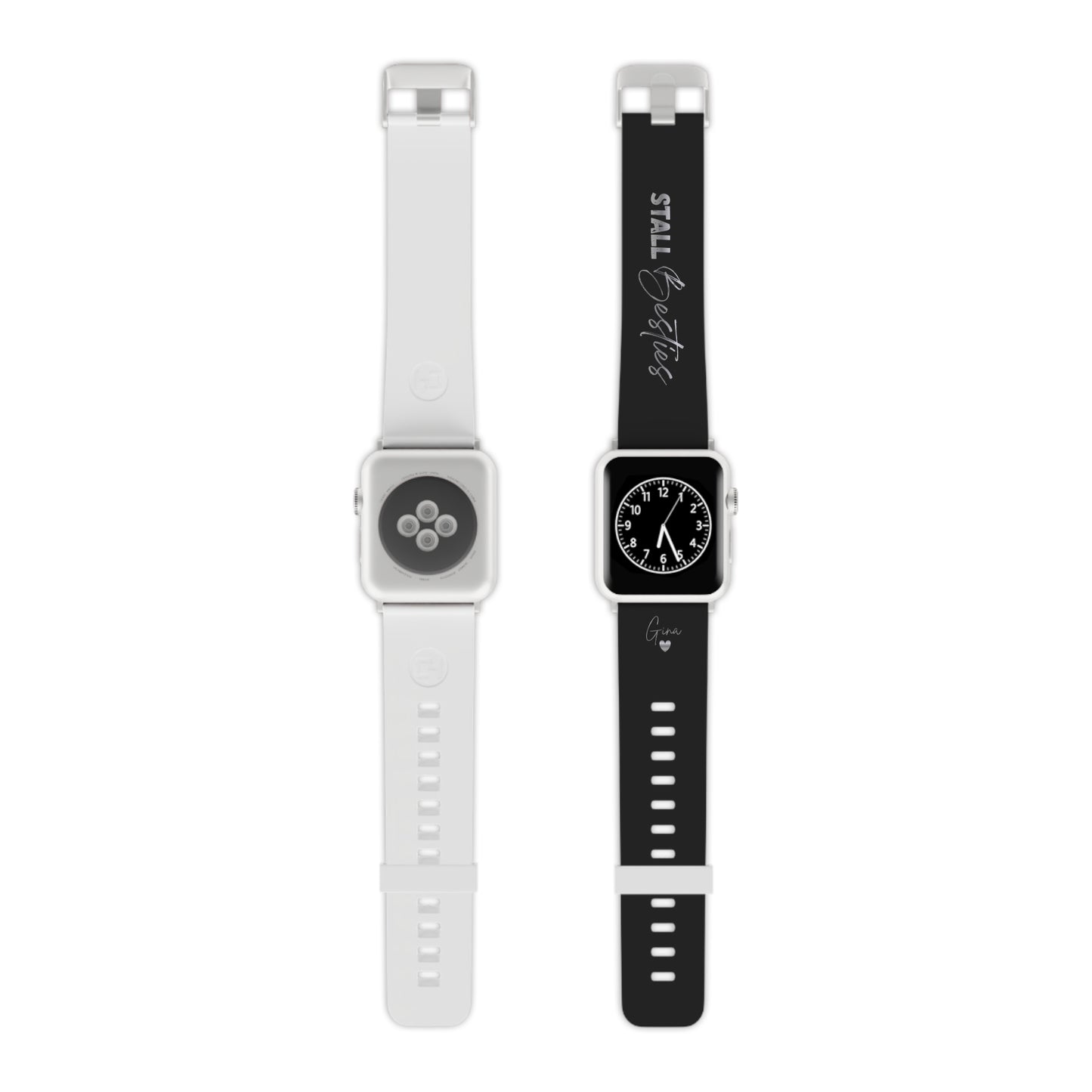 Personalisiertes Apple Watch Armband Stall Besties – Watch Band mit Namen für Reiterinnen Freundschaft Geschenk – Couture Cavalli