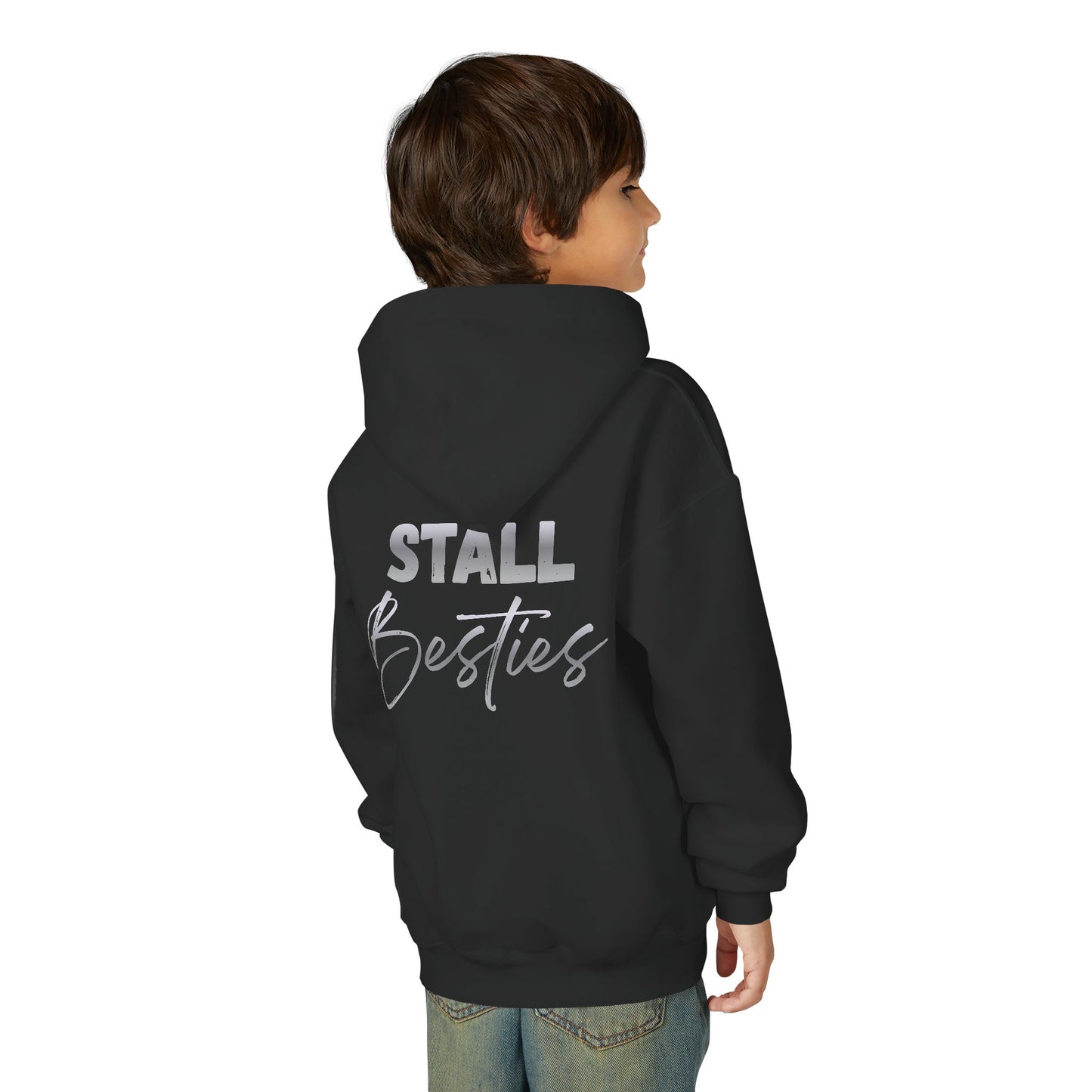 Stall Besties Kinder-Hoodie – Gemeinsam im Stall unterwegs