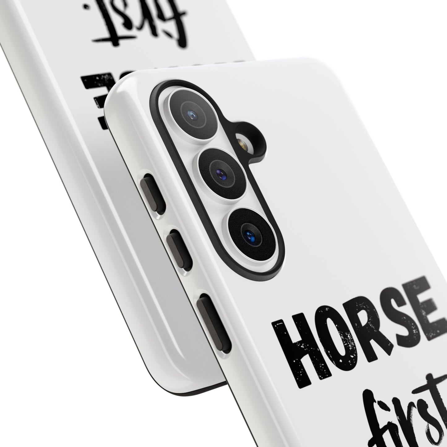 Horse First Phone Case - Equestrian iPhone Protective Cover