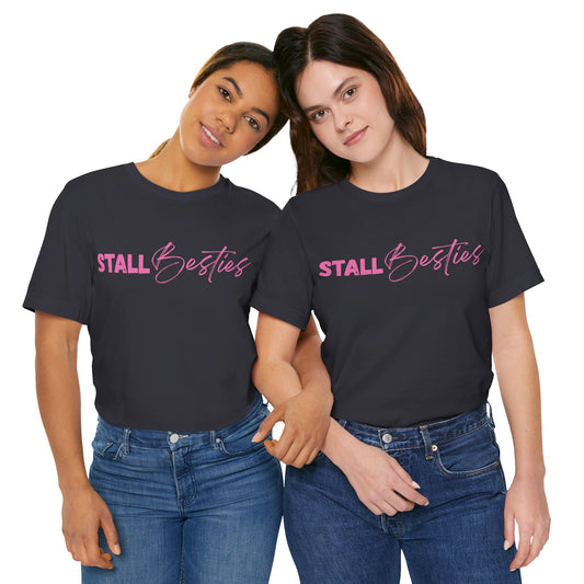 Stall Besties T-Shirt - Statement T-Shirt für echte PferdemädchenI Trend Reitstall Fashion für Horselover