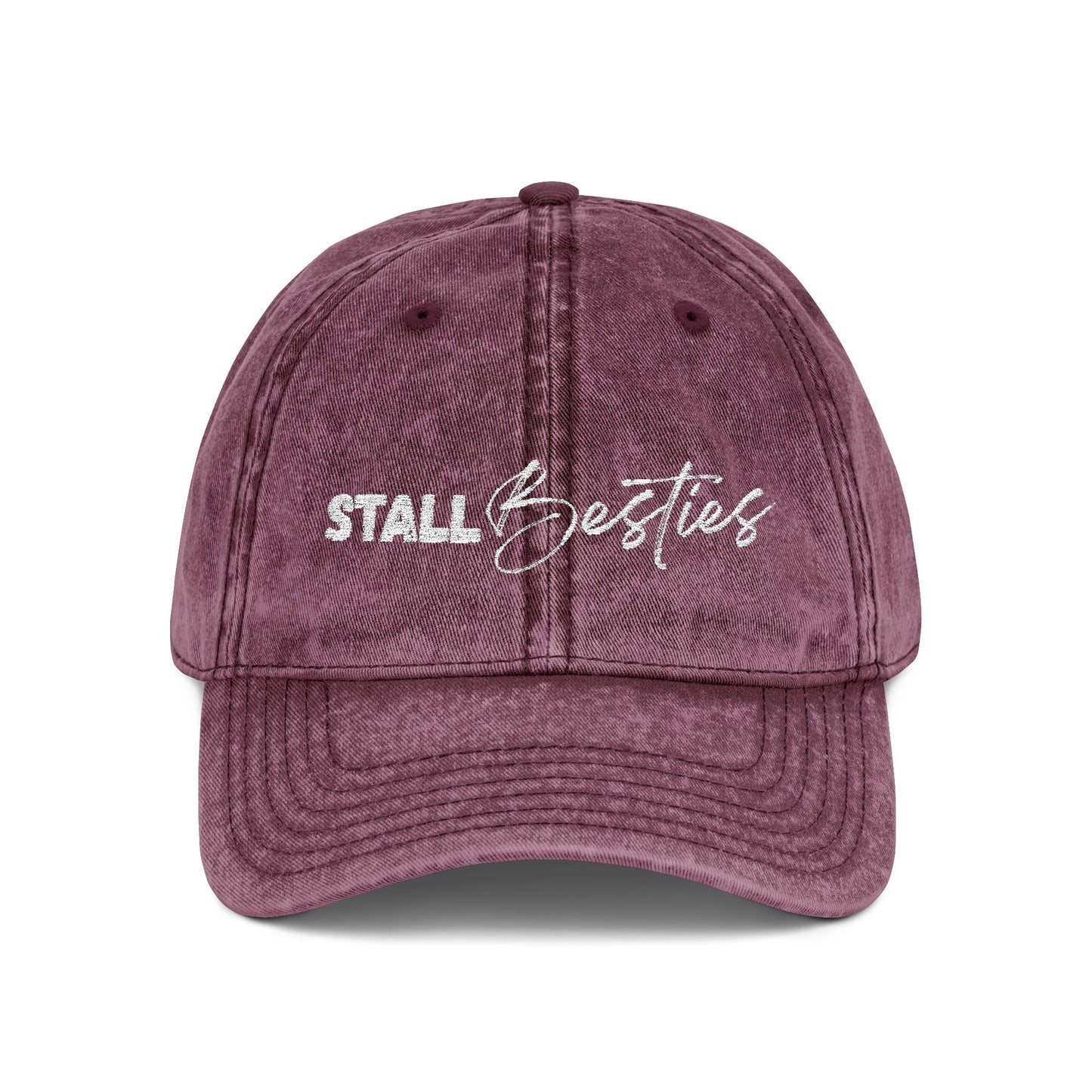 Stall Besties Cap | Vintage Embroidered Baseball Cap