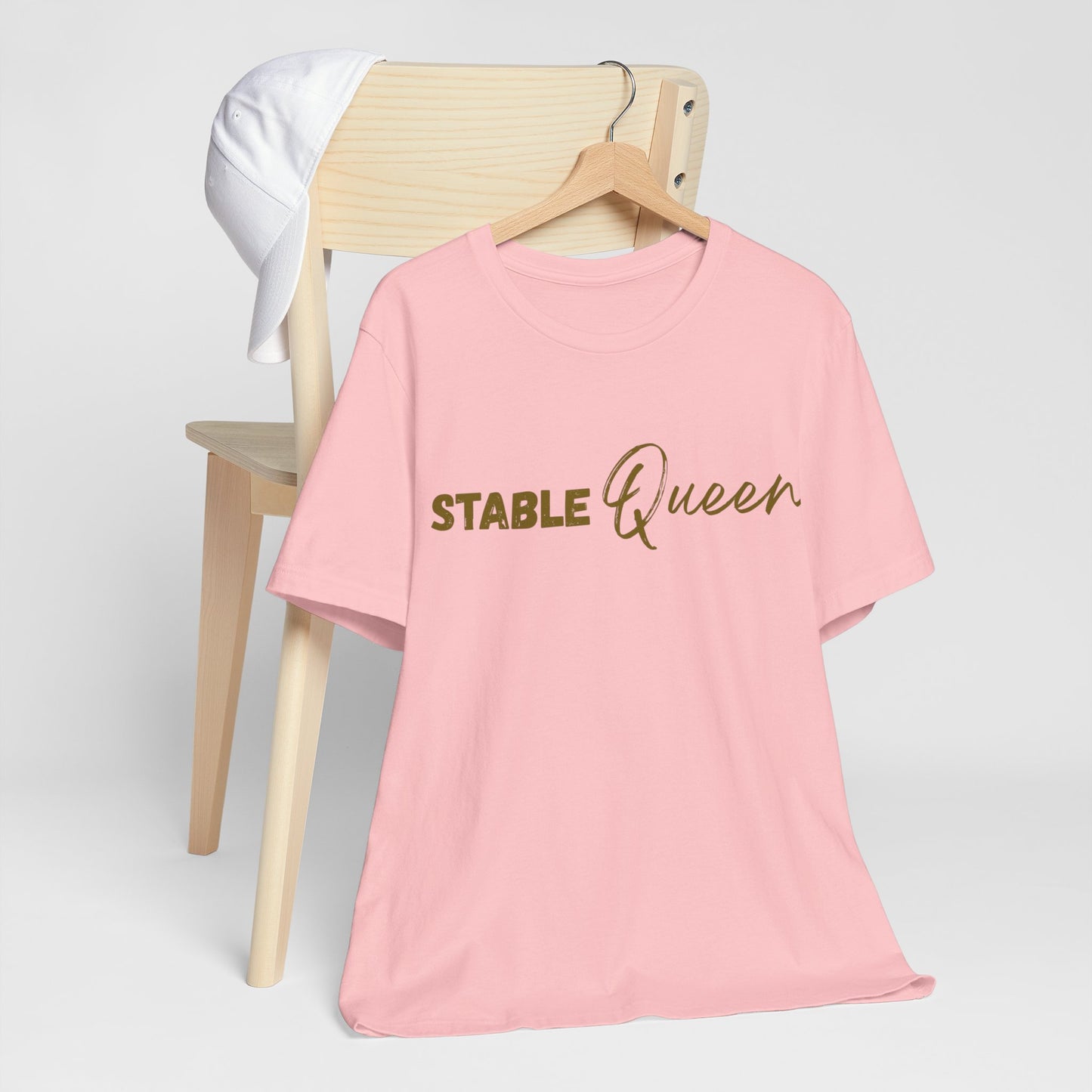 Stable Queen T-Shirt - Trend Statement Shirt für Pferdemädchen I Reitsport Lifestyle Couture Cavalli
