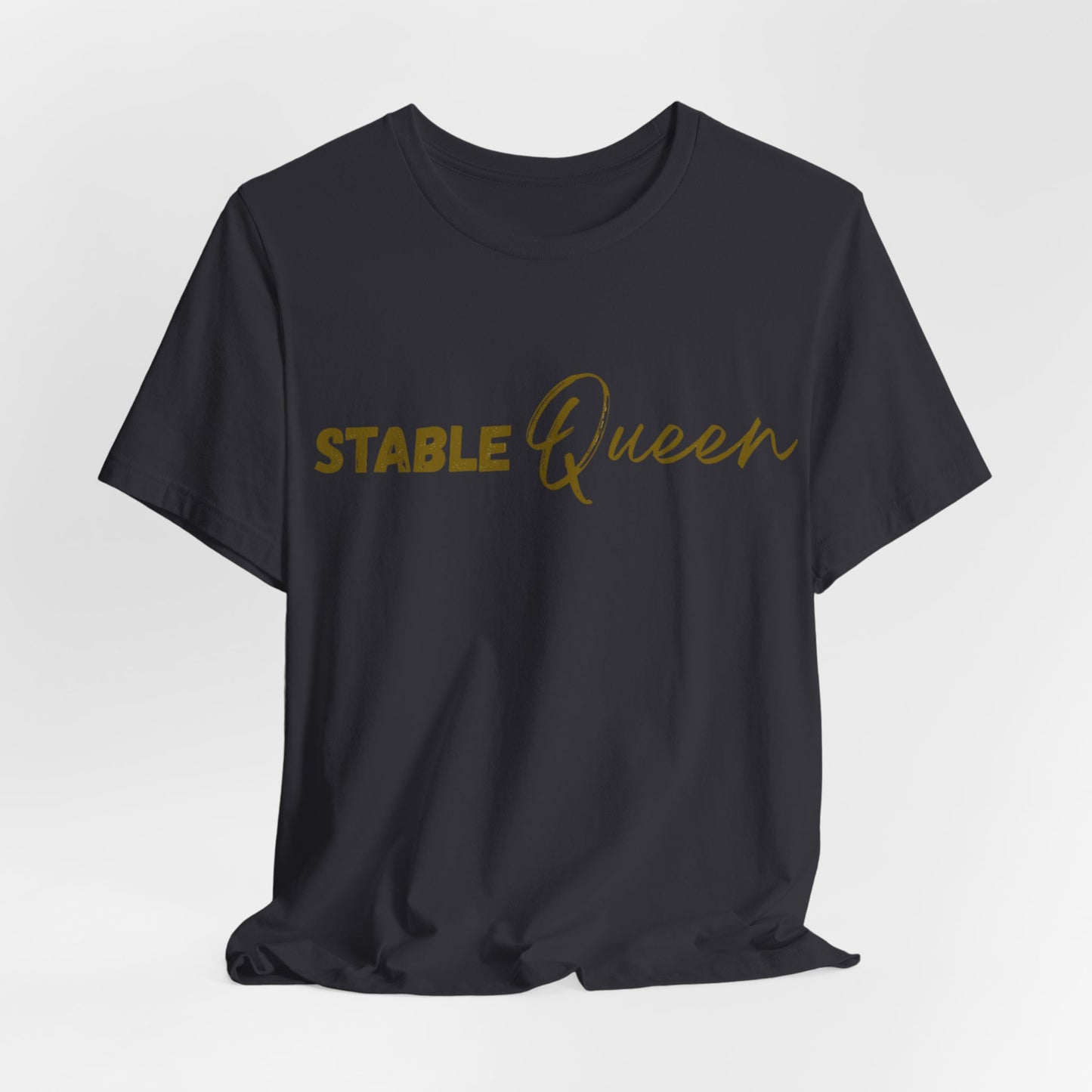 Stable Queen T-Shirt - Trend Statement Shirt für Pferdemädchen I Reitsport Lifestyle Couture Cavalli