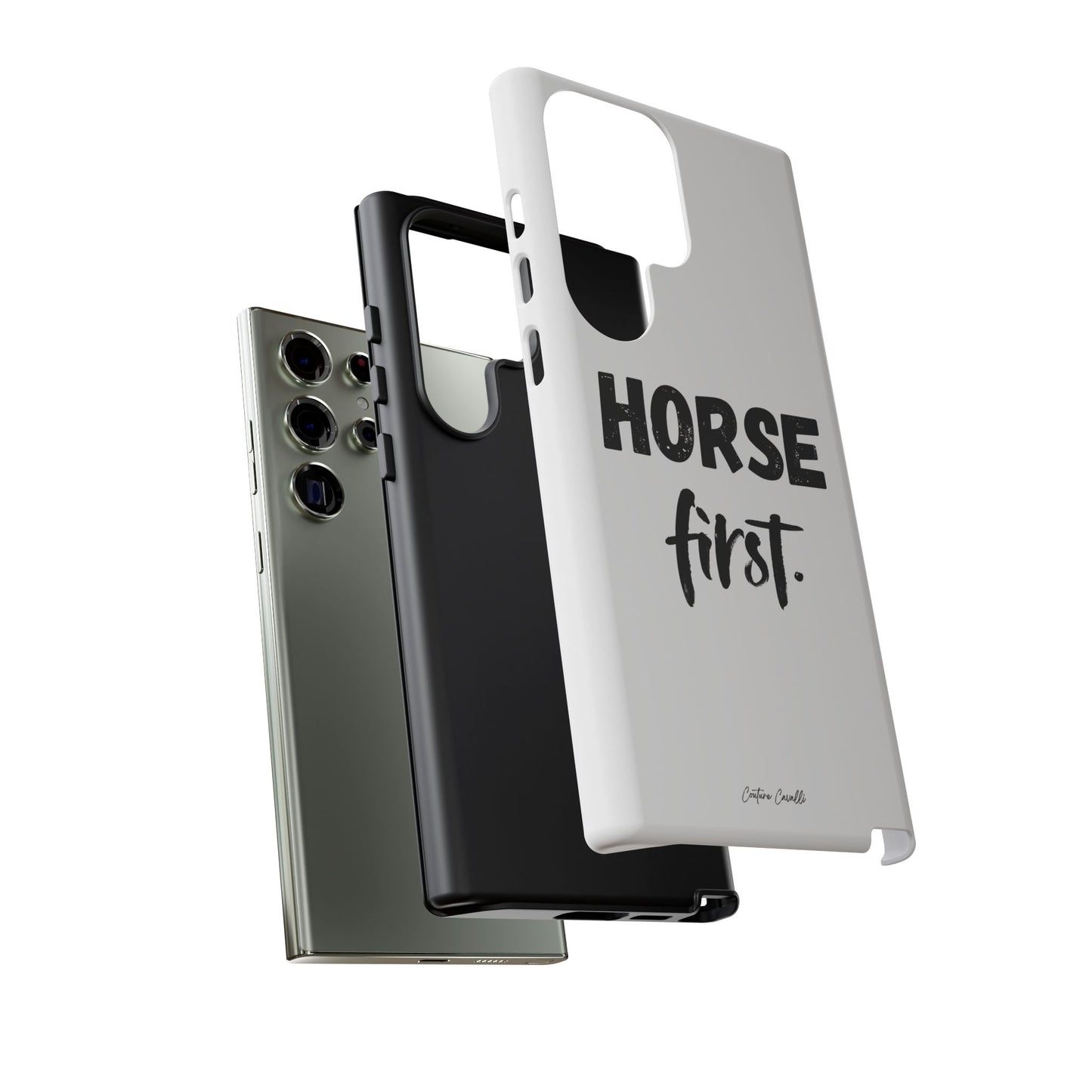 Horse First Phone Case - Equestrian iPhone Protective Cover