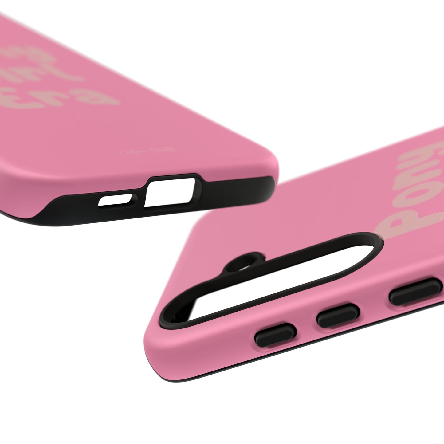 Pony Girl Era Phone Case — Pink Retro Text Protective Tough Case