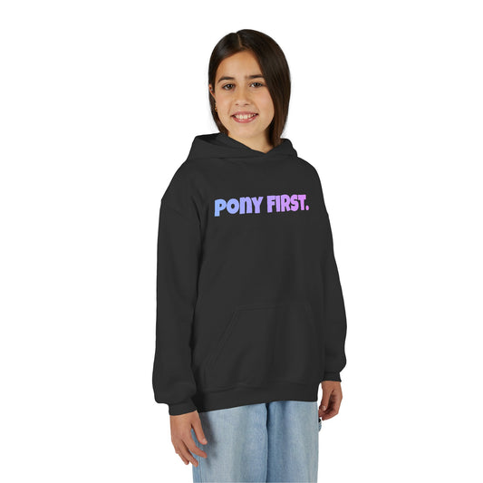 Pony First Hoodie – Dein Herz schlägt für dein Pony