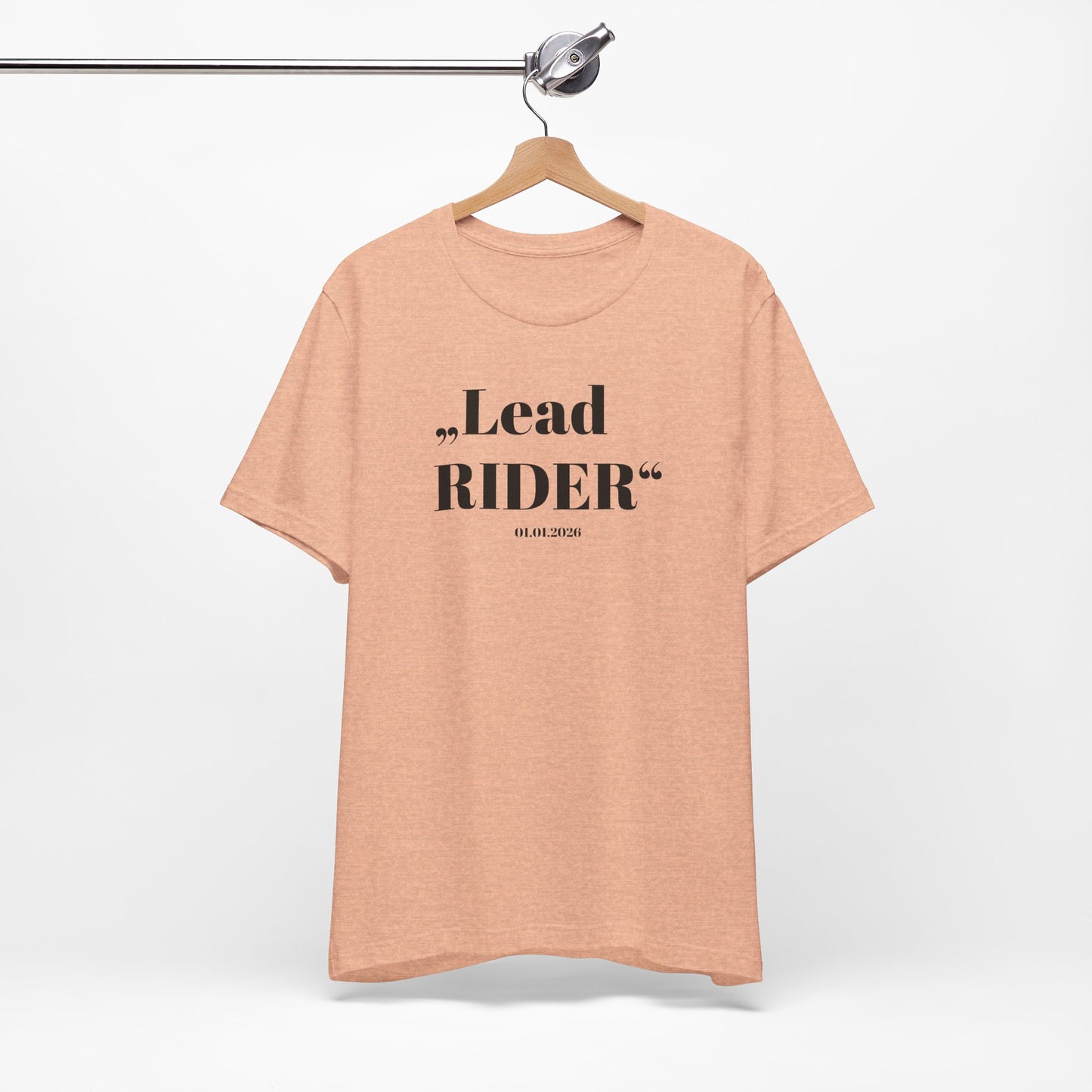 Lead Rider T‑Shirt — Maid of Honor Horse Girl Tee - Bridal Party Equestrian Shirt - Couture Cavalli