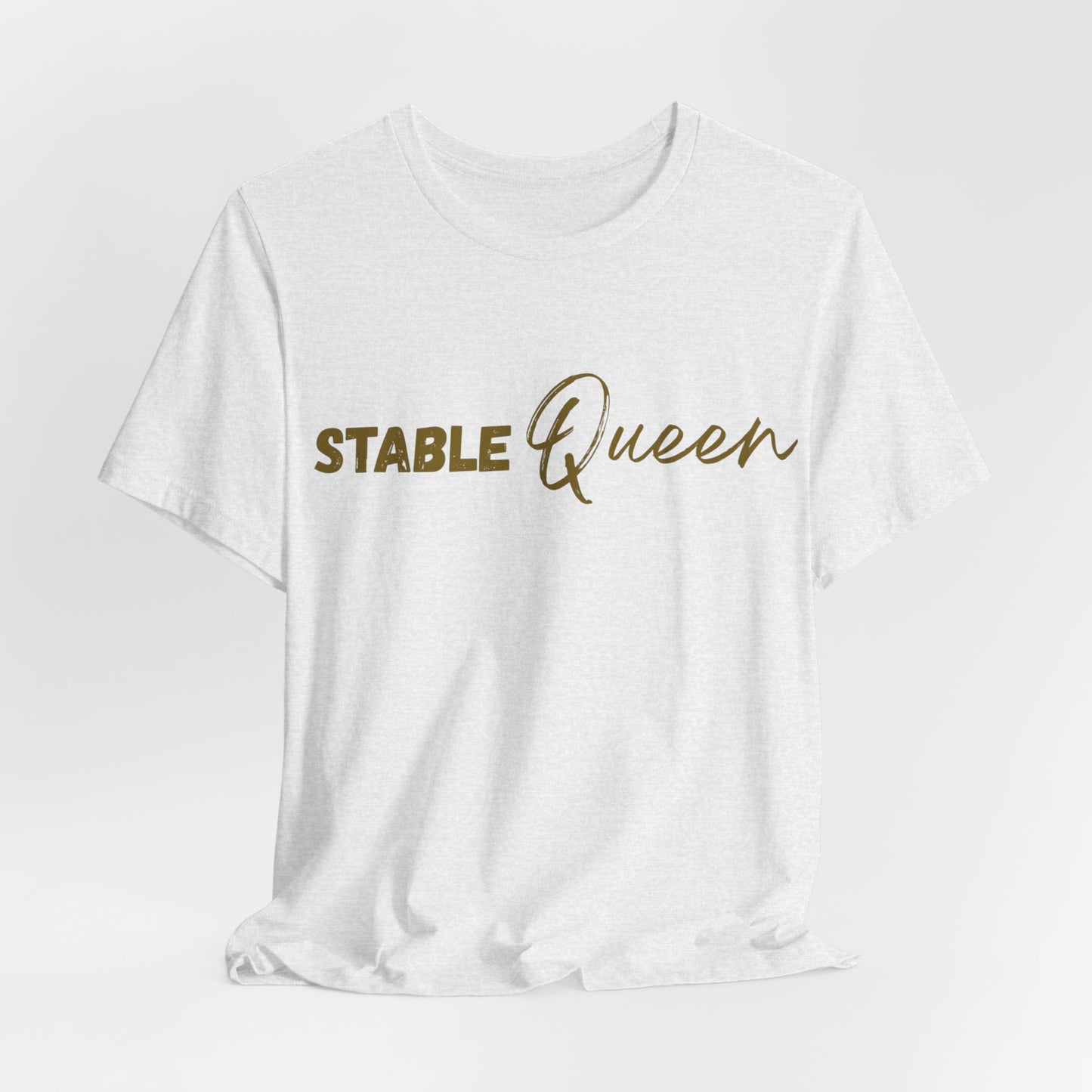 Stable Queen T-Shirt - Trend Statement Shirt für Pferdemädchen I Reitsport Lifestyle Couture Cavalli