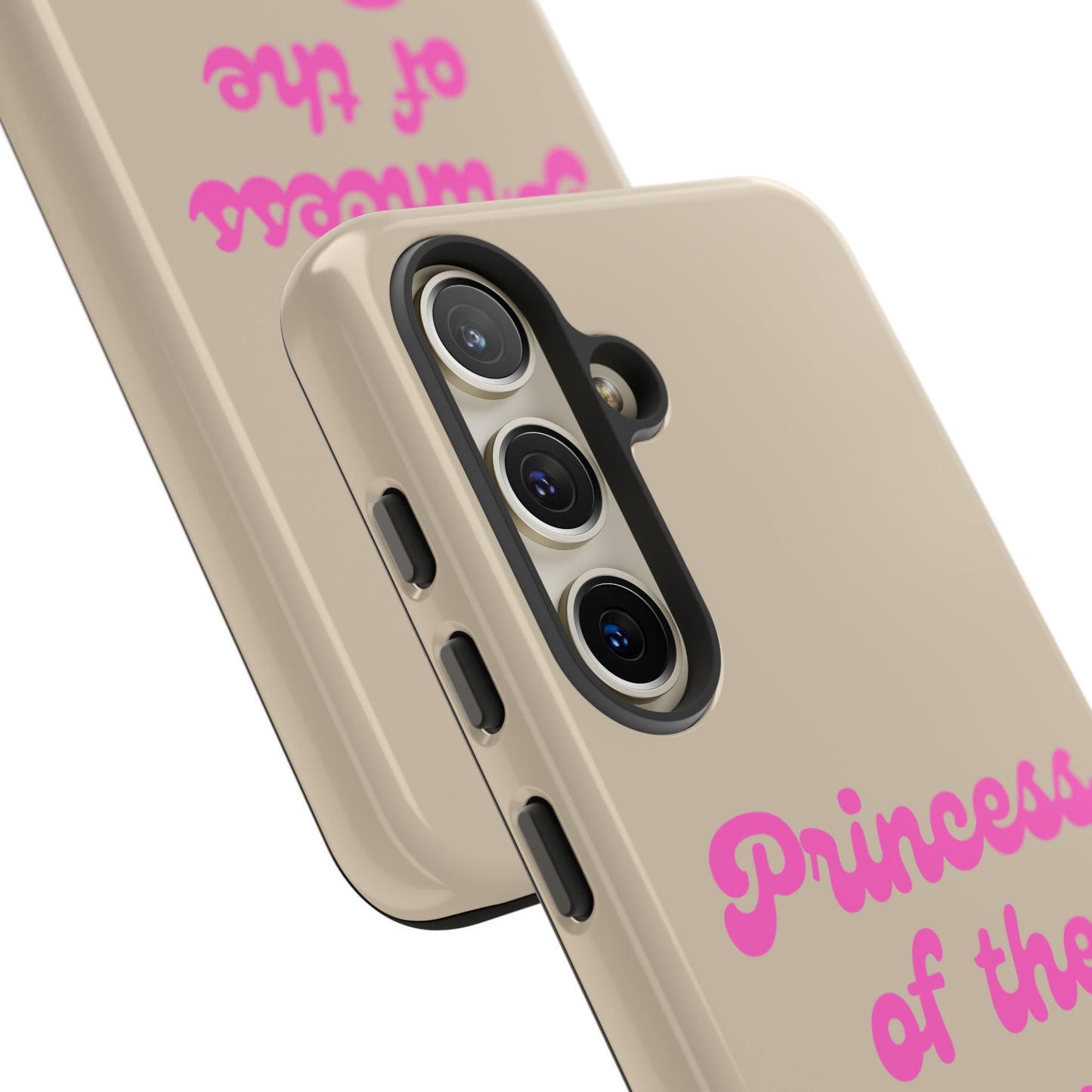 Phone Case — "Princess of the Barn" Pink Script Protective Tough Case