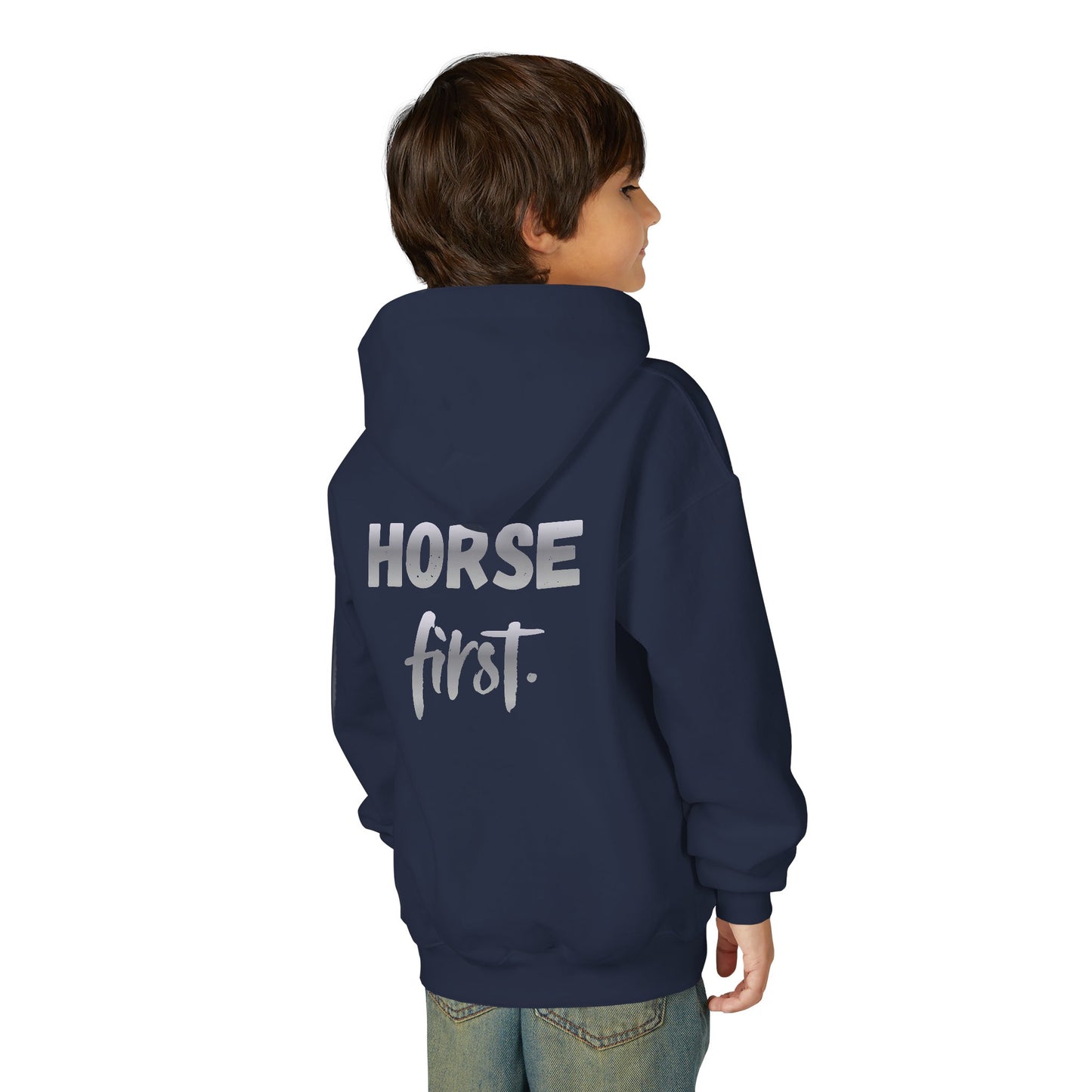 Horse First Kinder-Hoodie – Für kleine Pferdefans