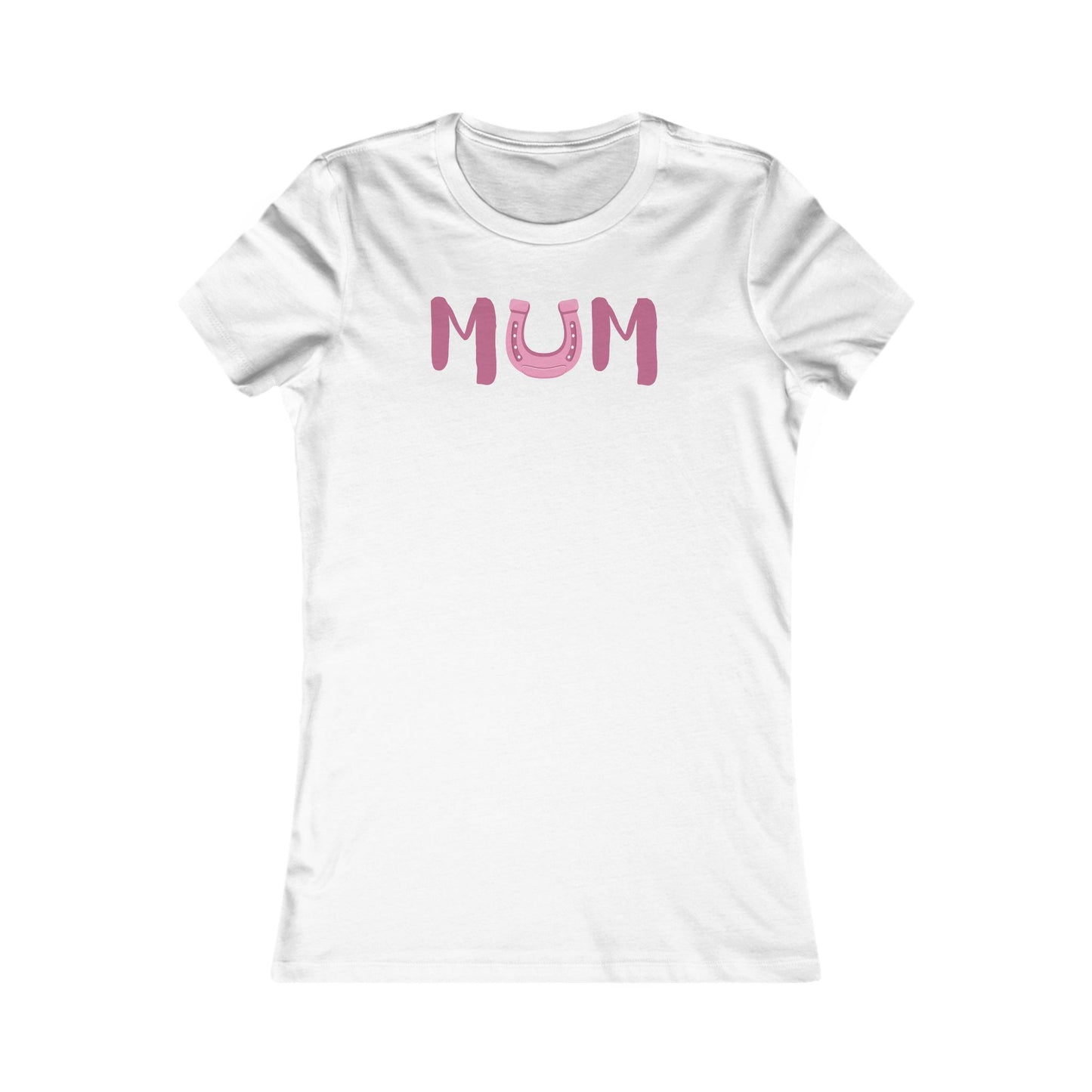 MUM script pink tee | T-Shirt