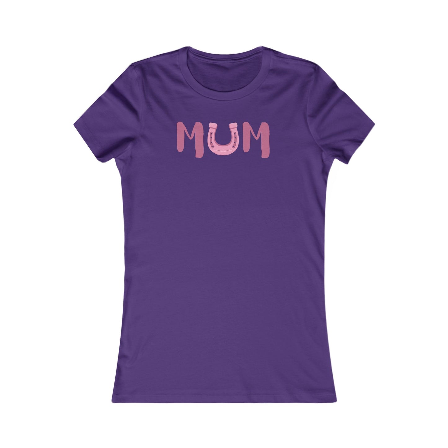 MUM script pink tee | T-Shirt