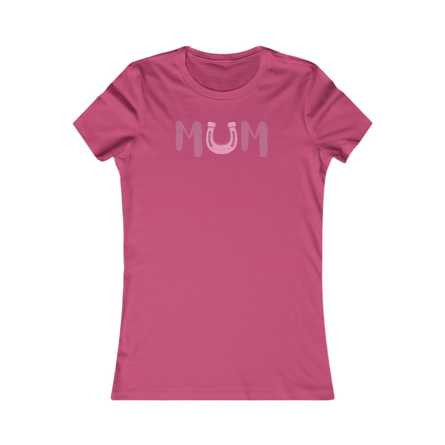 MUM script pink tee | T-Shirt