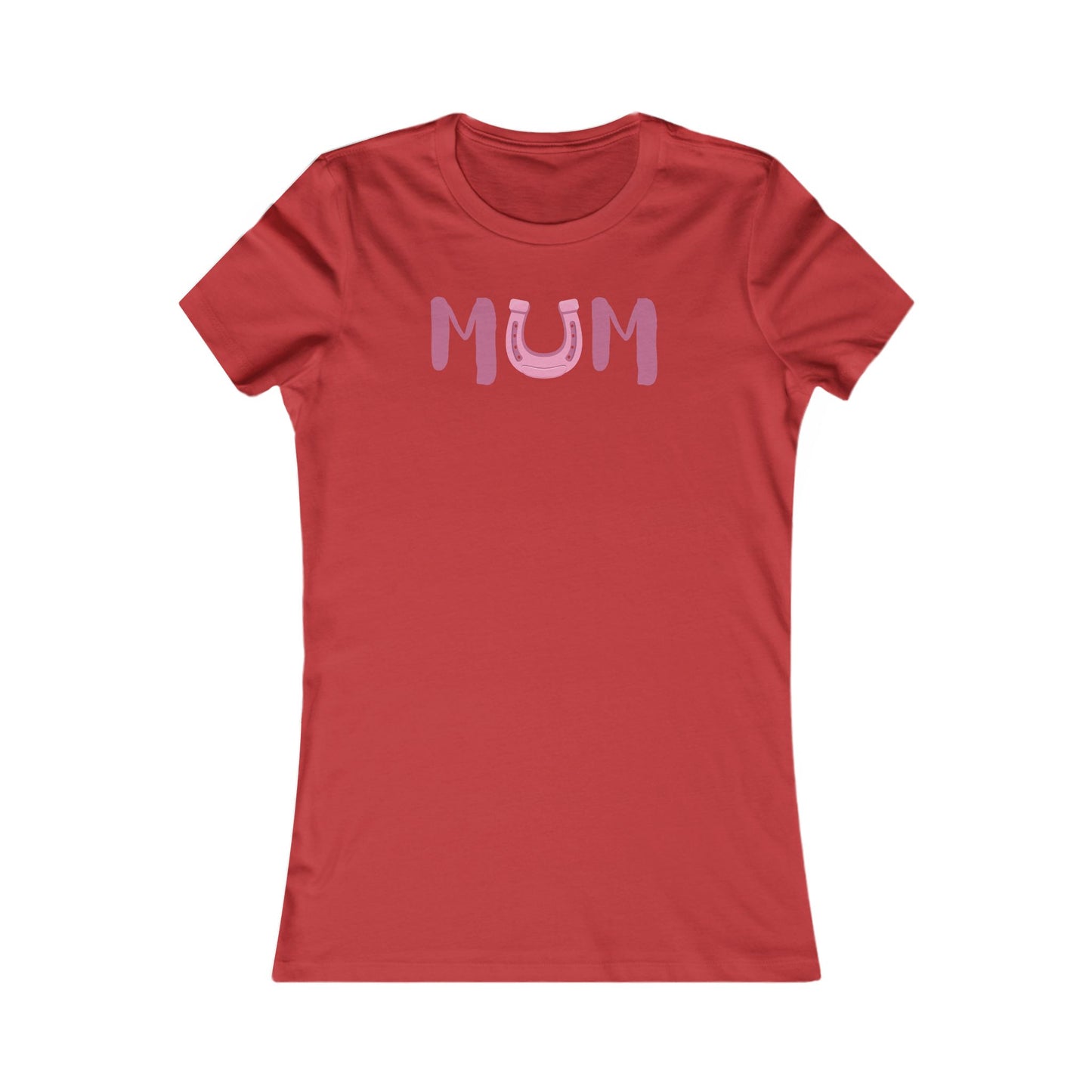 MUM script pink tee | T-Shirt