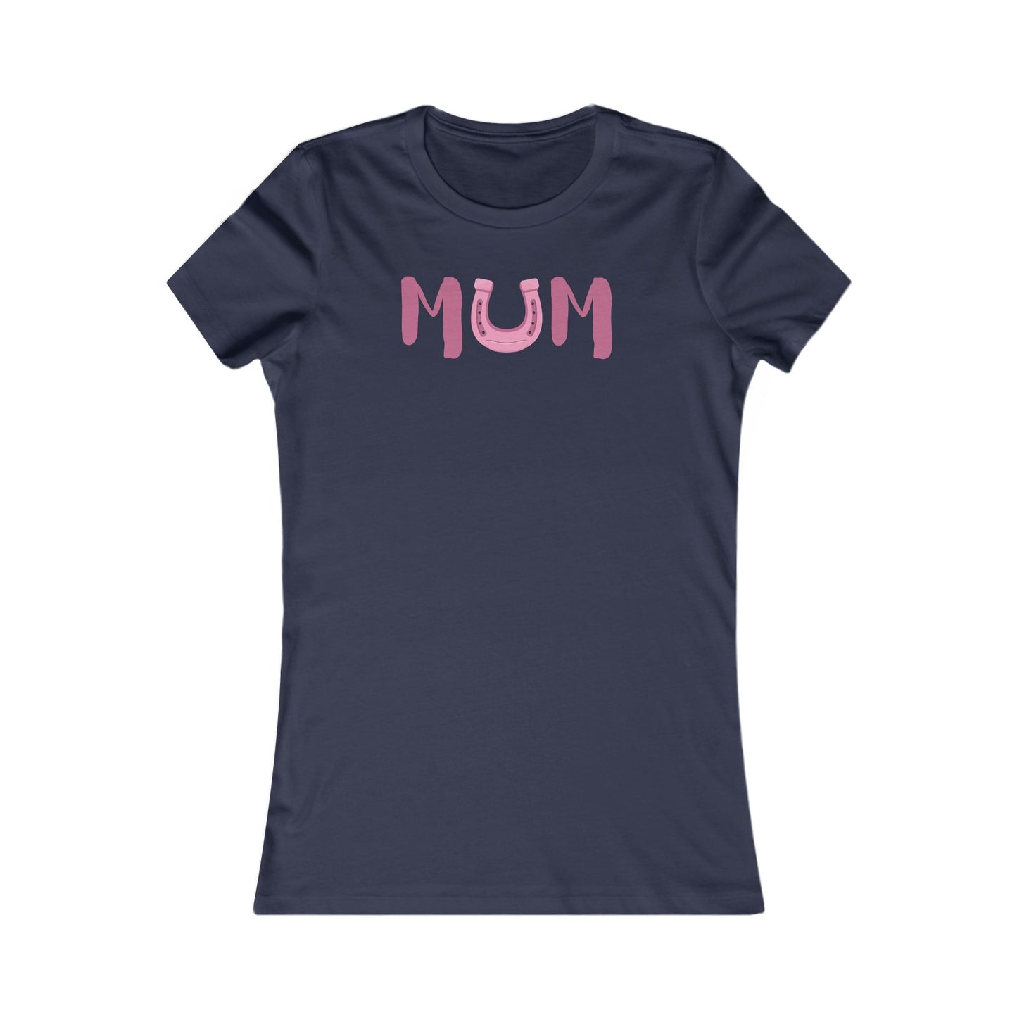 MUM script pink tee | T-Shirt