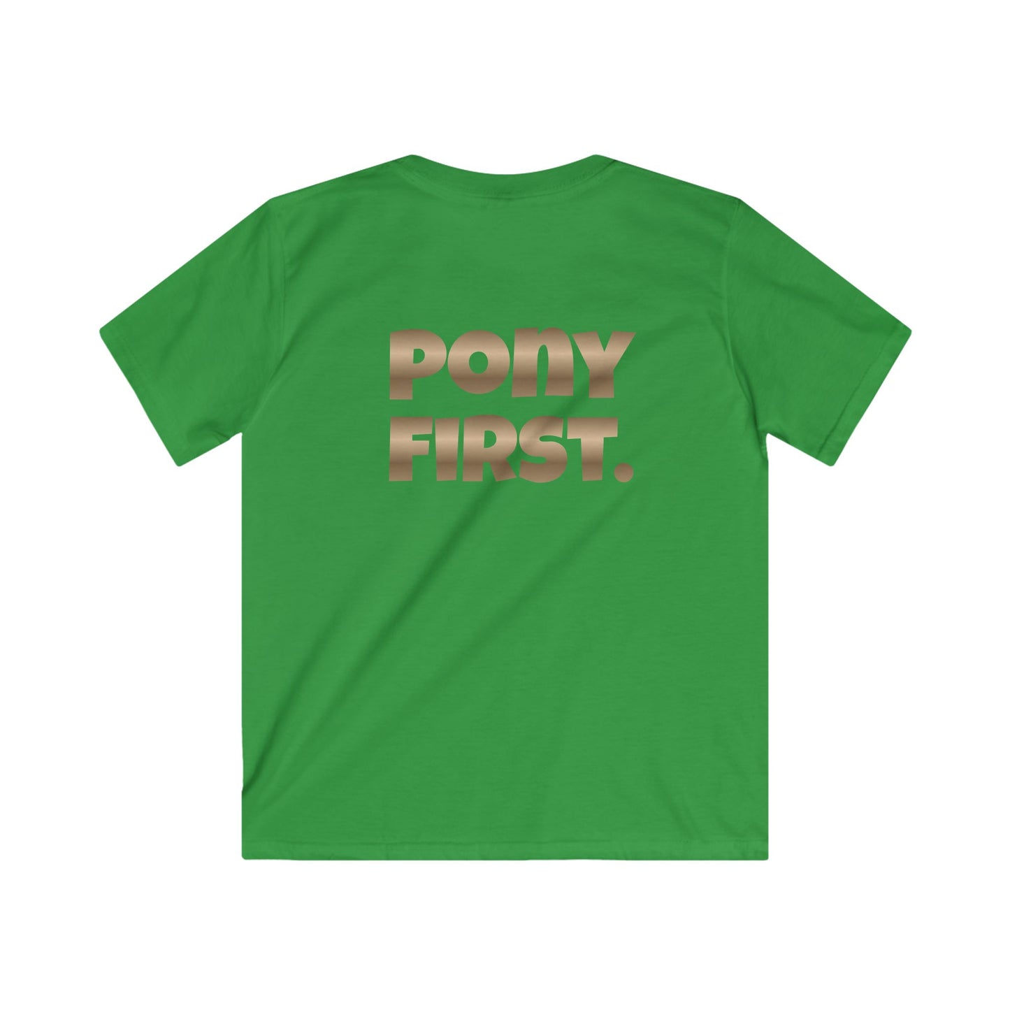Personalisiertes Pony First Kinder-T-Shirt – Mit eigenem Namen oder dem Ponynamem
