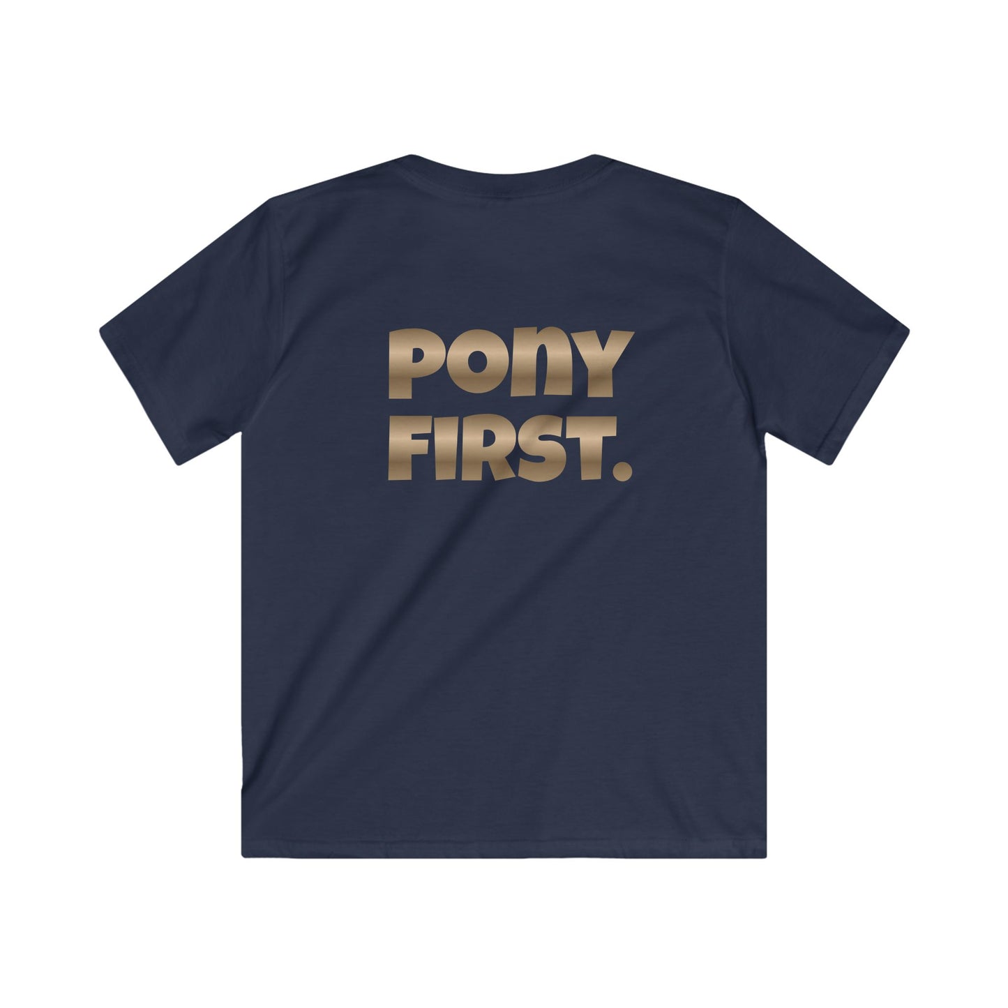 Personalisiertes Pony First Kinder-T-Shirt – Mit eigenem Namen oder dem Ponynamem