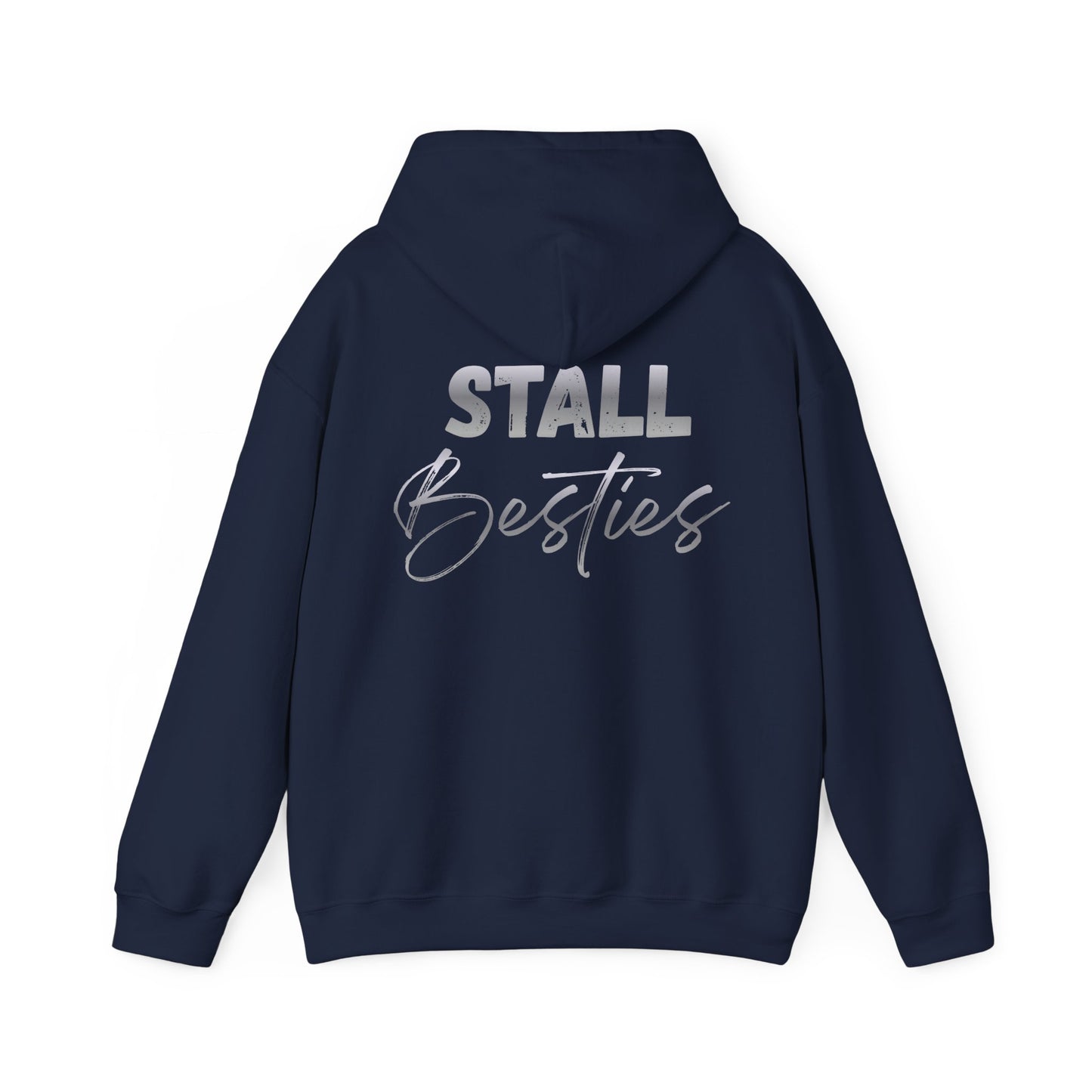 Stall Besties Hoodie — Cute Matching BFF Horse Stall Crewneck