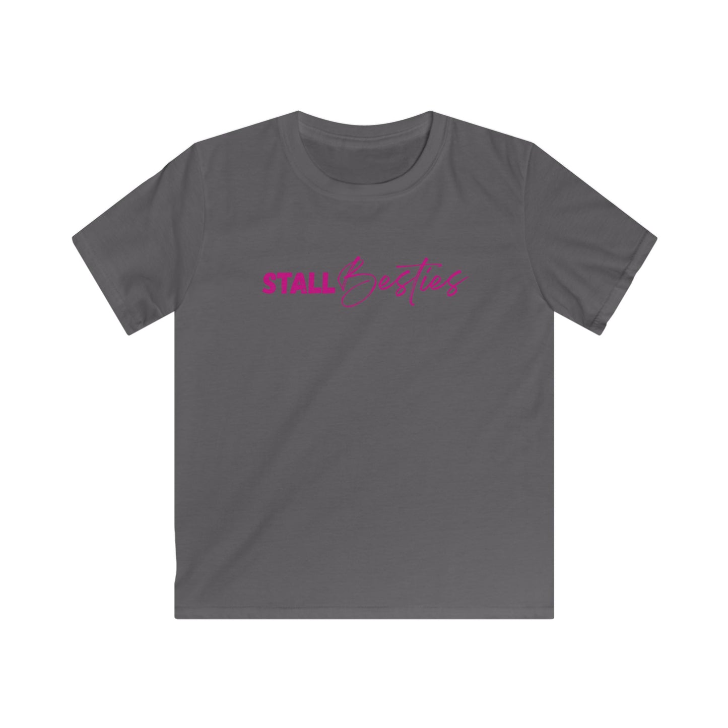 Stall Bestie Kinder T-Shirt – Pferdemädchen Shirt | Beste Freundin im Reitstall | Pony Liebe
