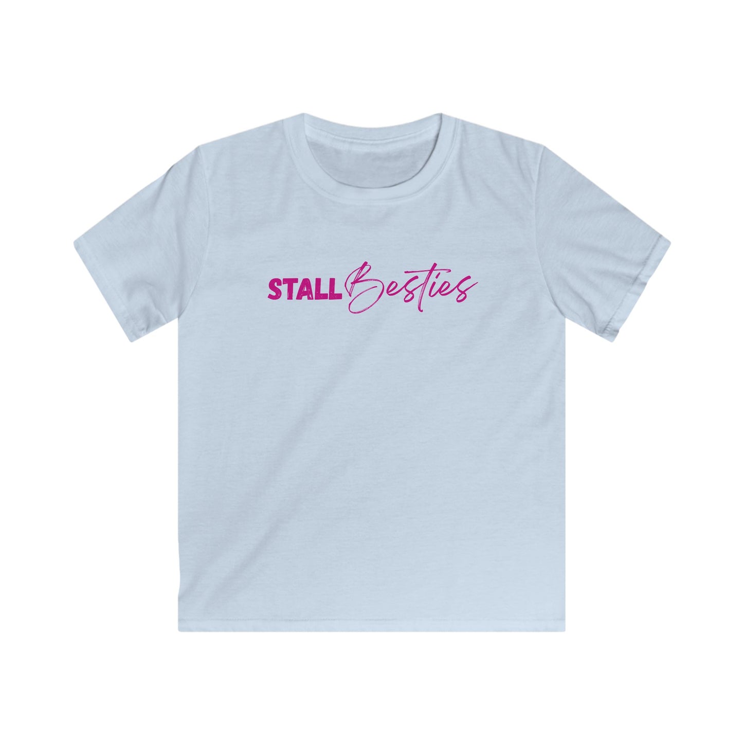 Stall Bestie Kinder T-Shirt – Pferdemädchen Shirt | Beste Freundin im Reitstall | Pony Liebe
