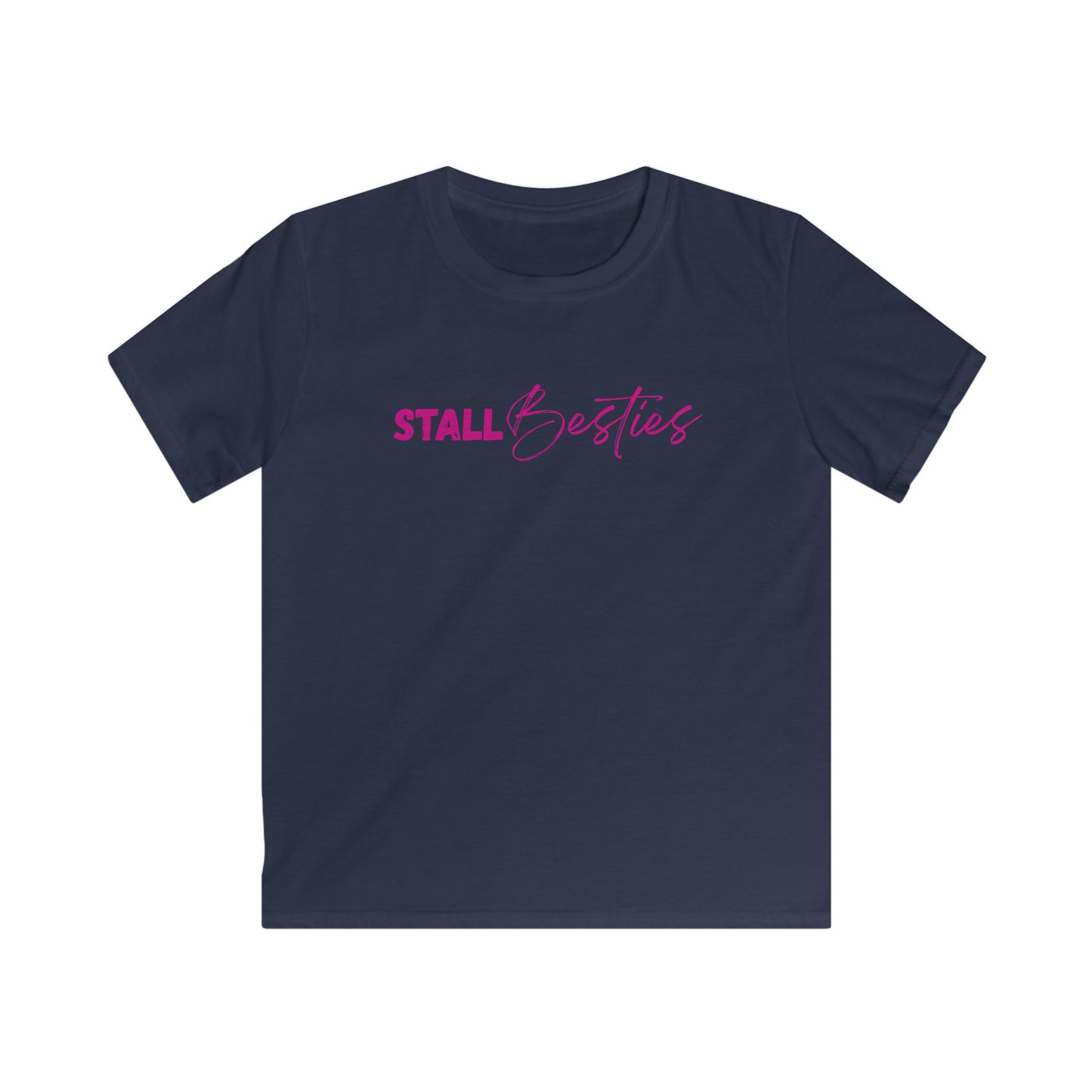 Stall Bestie Kinder T-Shirt – Pferdemädchen Shirt | Beste Freundin im Reitstall | Pony Liebe