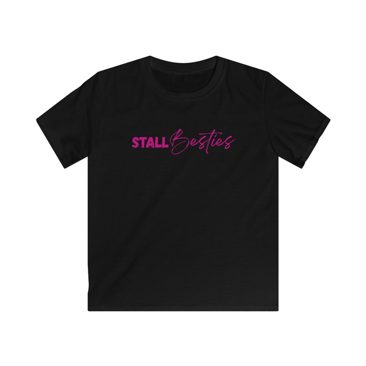 Stall Bestie Kinder T-Shirt – Pferdemädchen Shirt | Beste Freundin im Reitstall | Pony Liebe