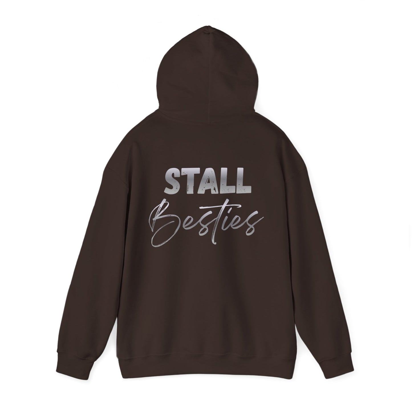 Stall Besties Hoodie — Cute Matching BFF Horse Stall Crewneck