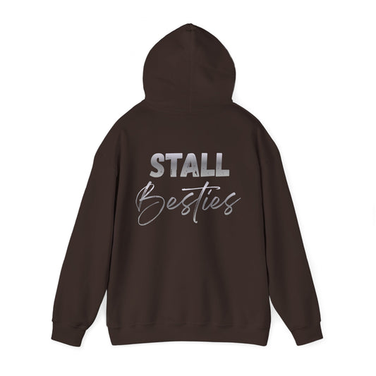 Stall Besties Hoodie — Cute Matching BFF Horse Stall Crewneck