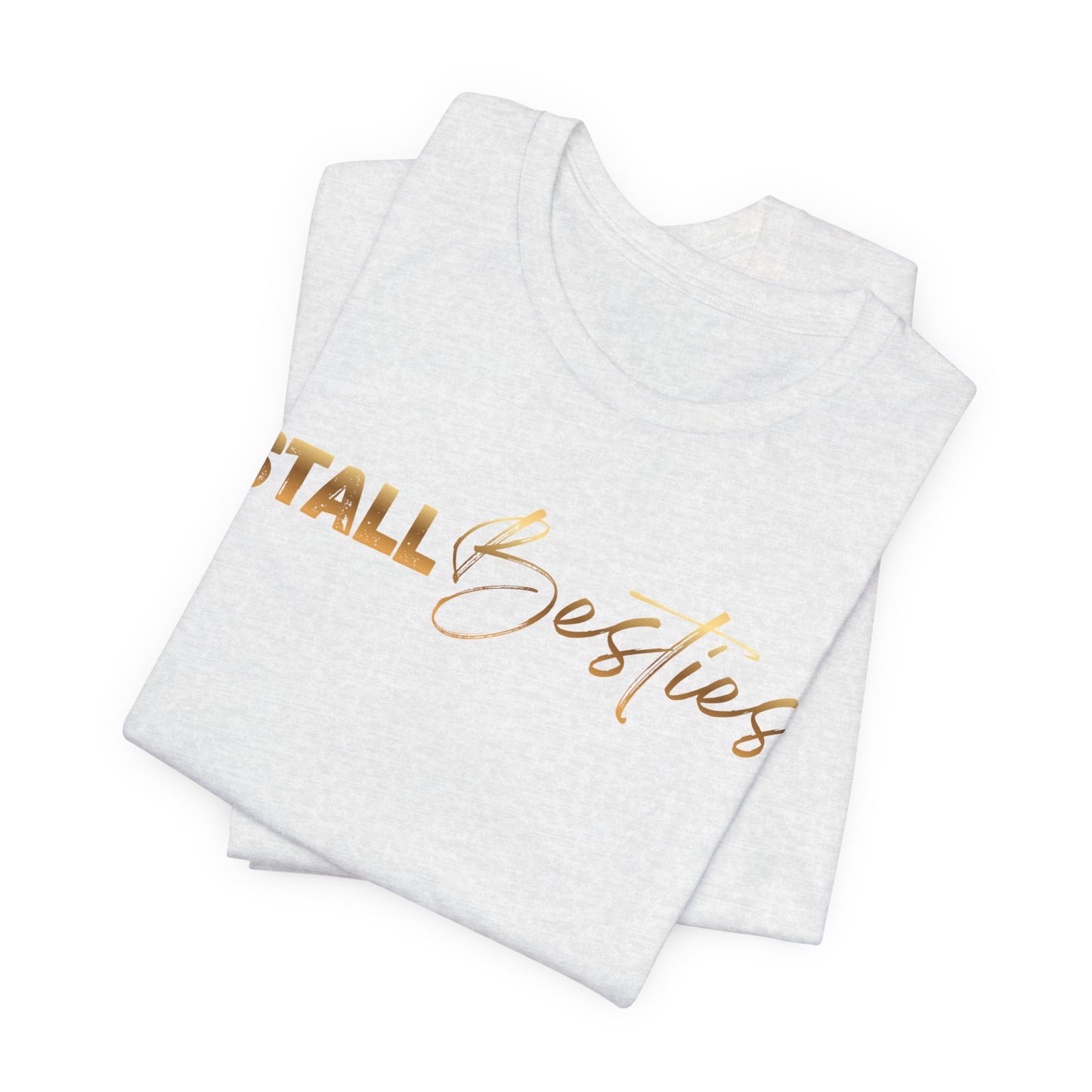 Stall Besties Shirt Damen – Reiter Freundin Outfit | Pony Liebe Statement | Pferdemädchen Mode 2026