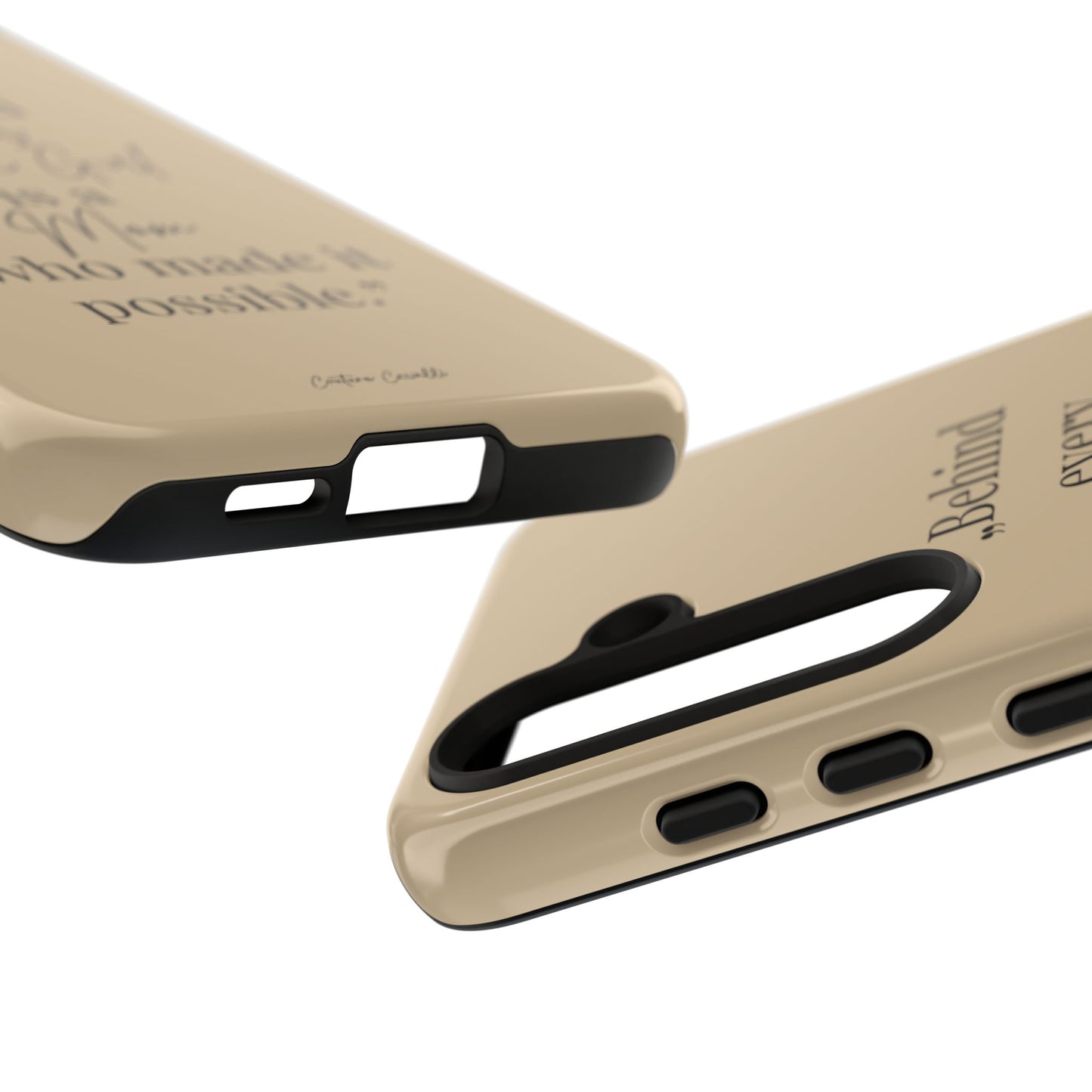 Phone Case — "Behind Every Horse Girl Is a Mom Who Made It Possible" (Equestrian Mom Gift)