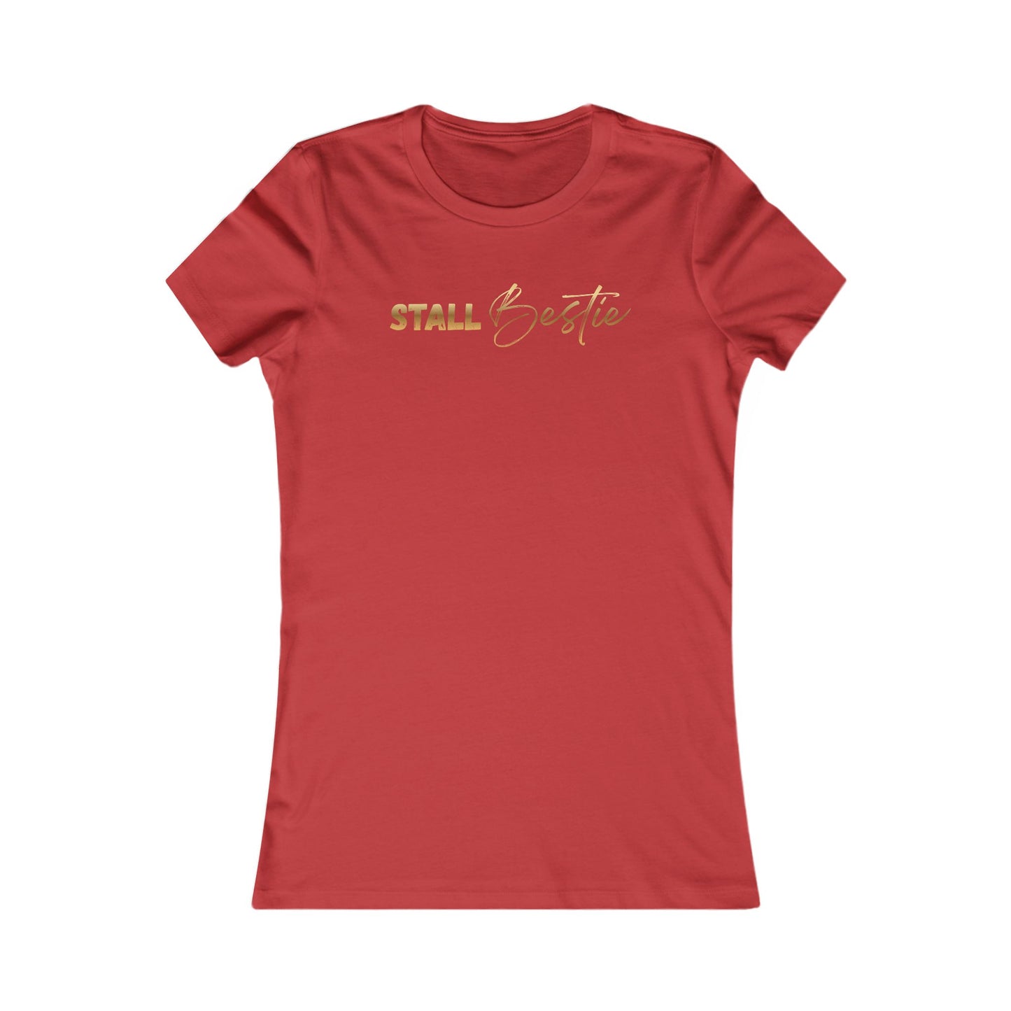 Stall Bestie Damen Shirt – Pferde Liebe & Freundschaft | Reitstall Statement Fashion
