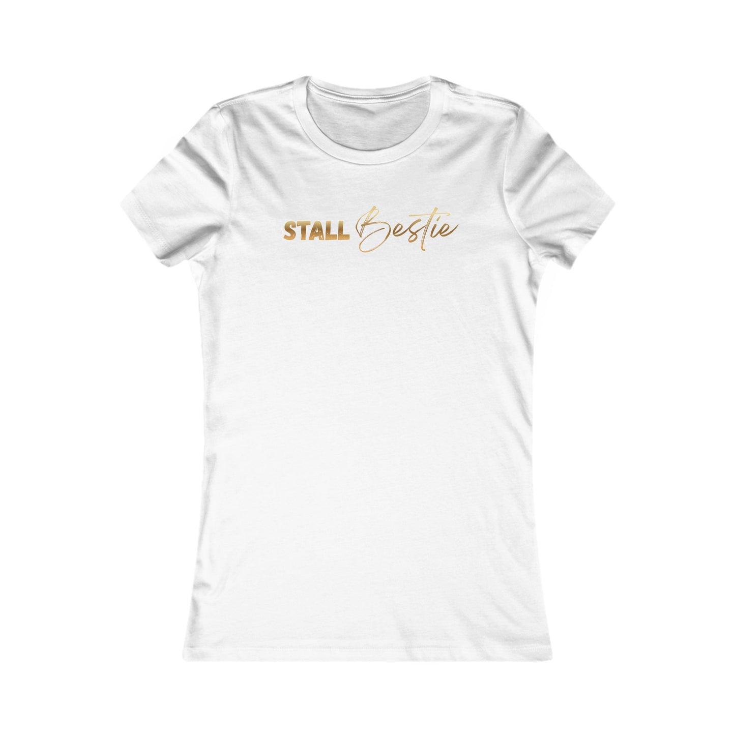 Stall Bestie Damen Shirt – Pferde Liebe & Freundschaft | Reitstall Statement Fashion