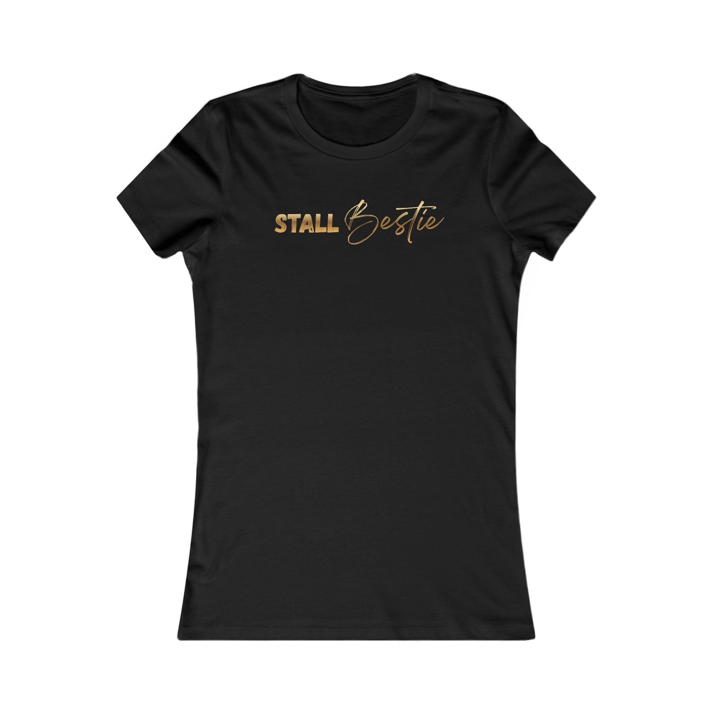 Stall Bestie Damen Shirt – Pferde Liebe & Freundschaft | Reitstall Statement Fashion