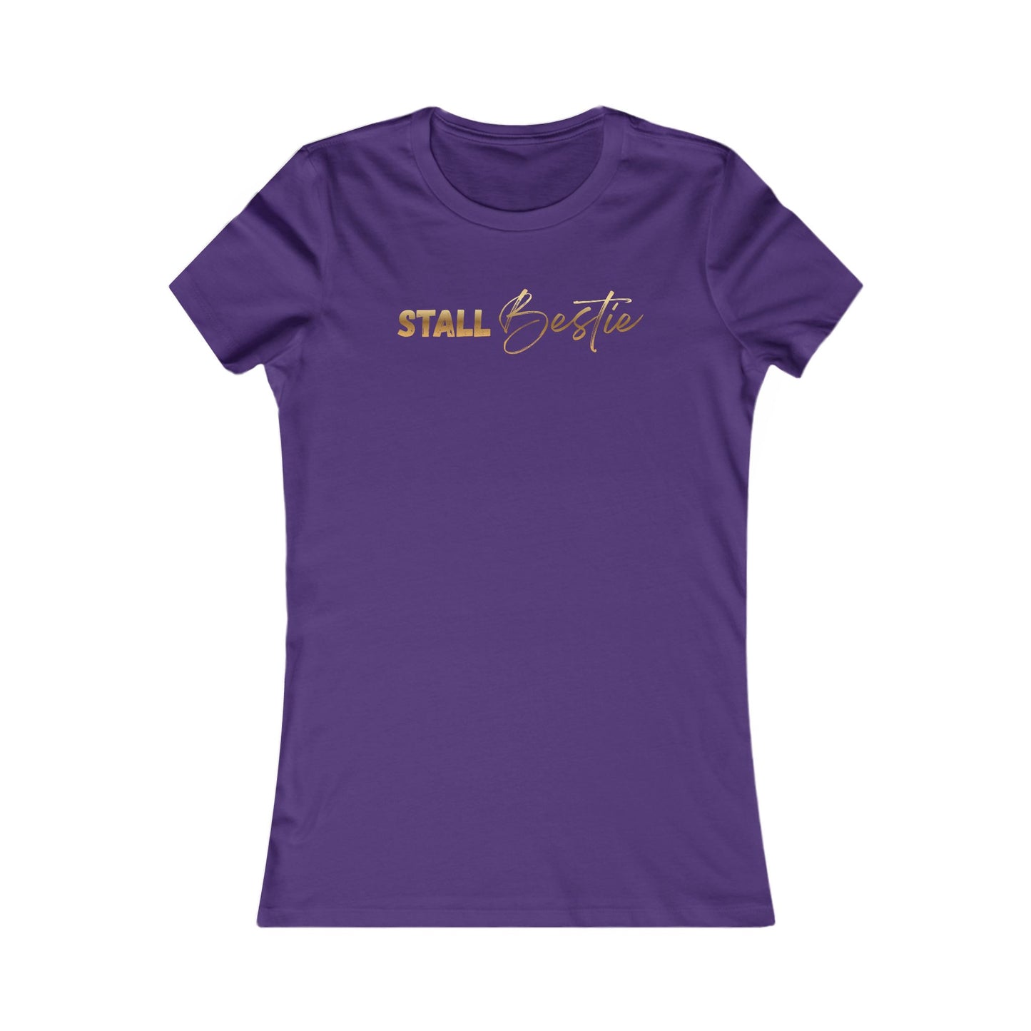 Stall Bestie Damen Shirt – Pferde Liebe & Freundschaft | Reitstall Statement Fashion
