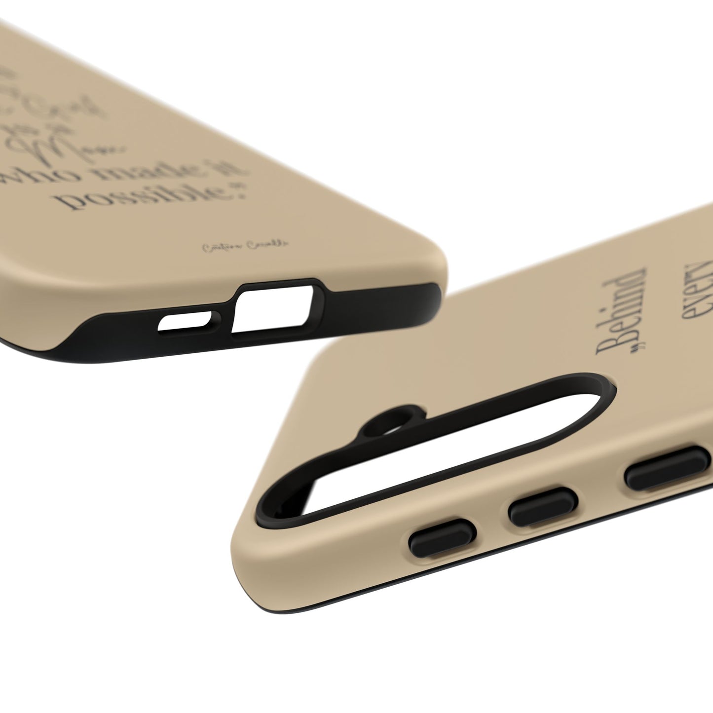 Phone Case — "Behind Every Horse Girl Is a Mom Who Made It Possible" (Equestrian Mom Gift)