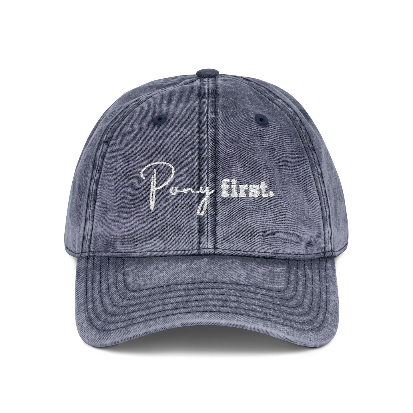 Pony first Cap